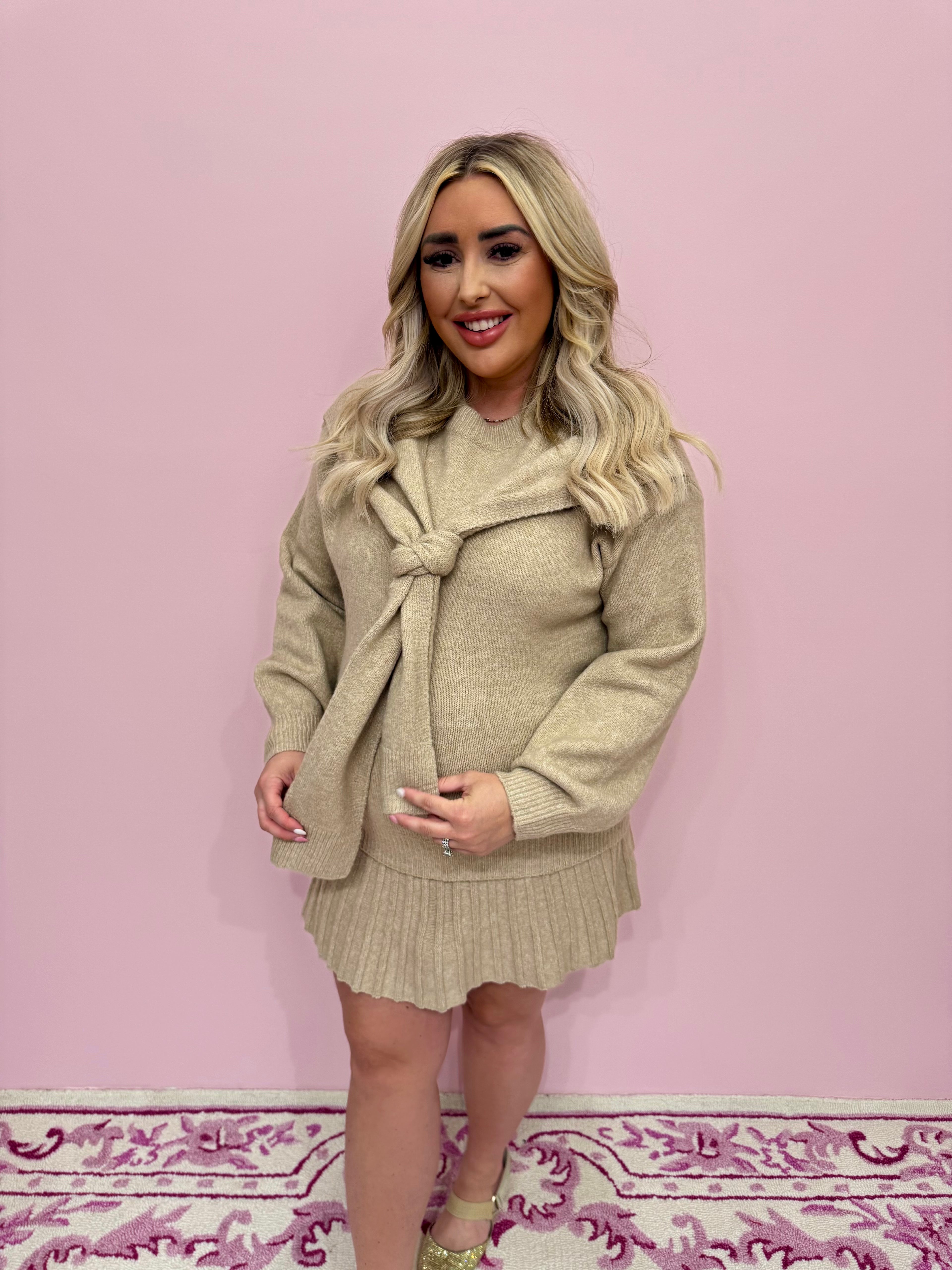 Beau Natural Sweater