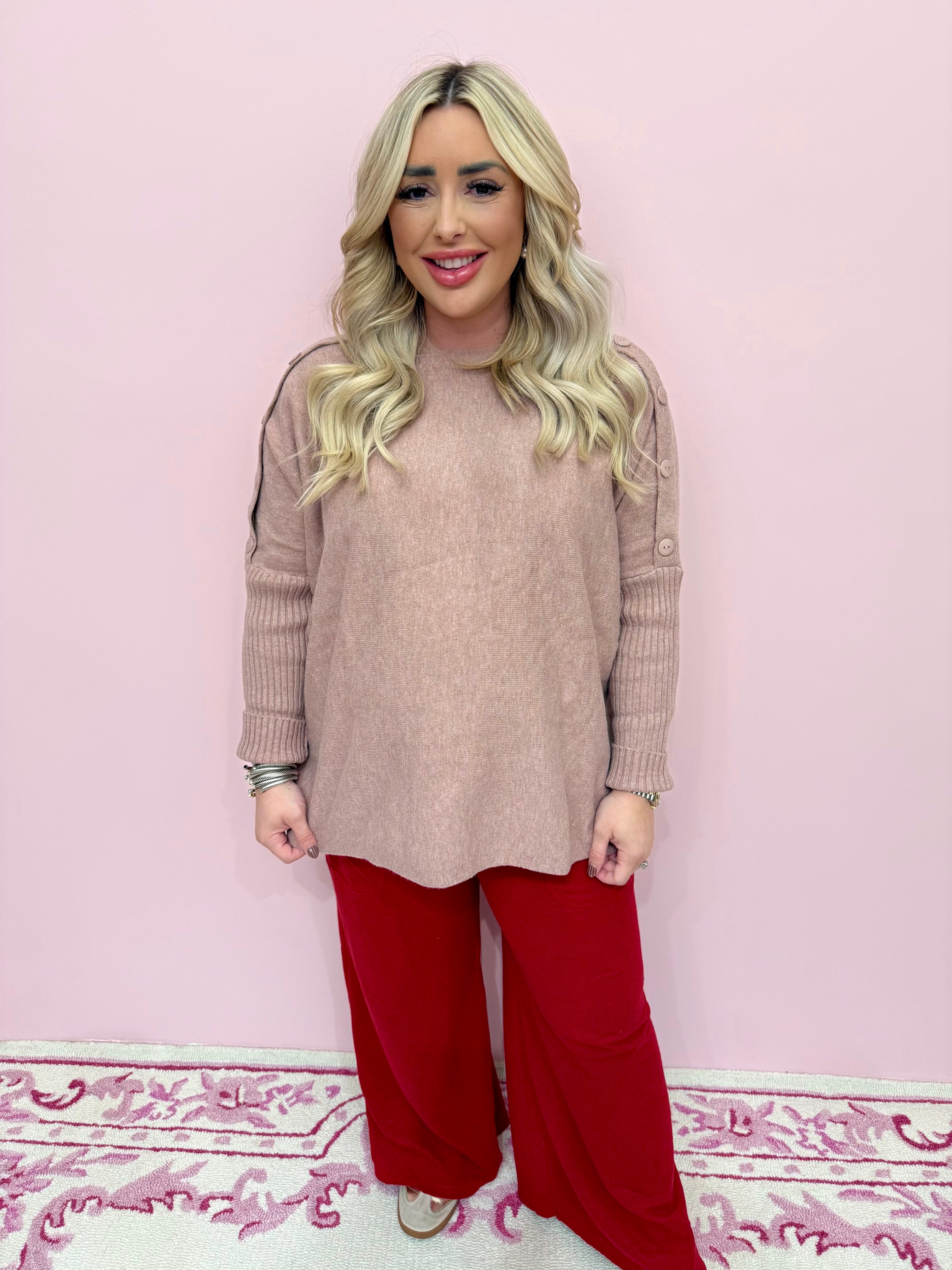 Sheffield Button Sweater