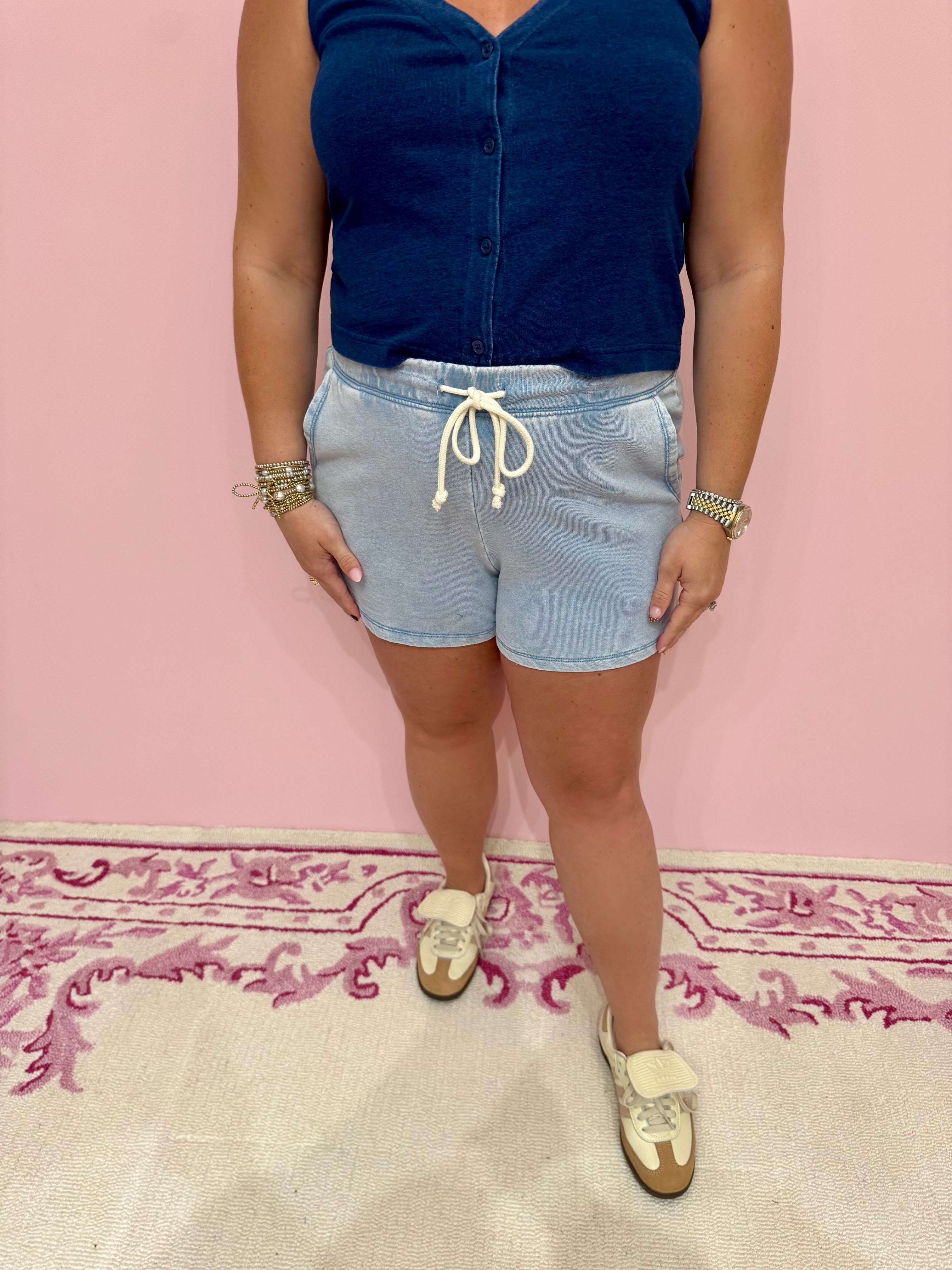 Hunter Knit Denim Short