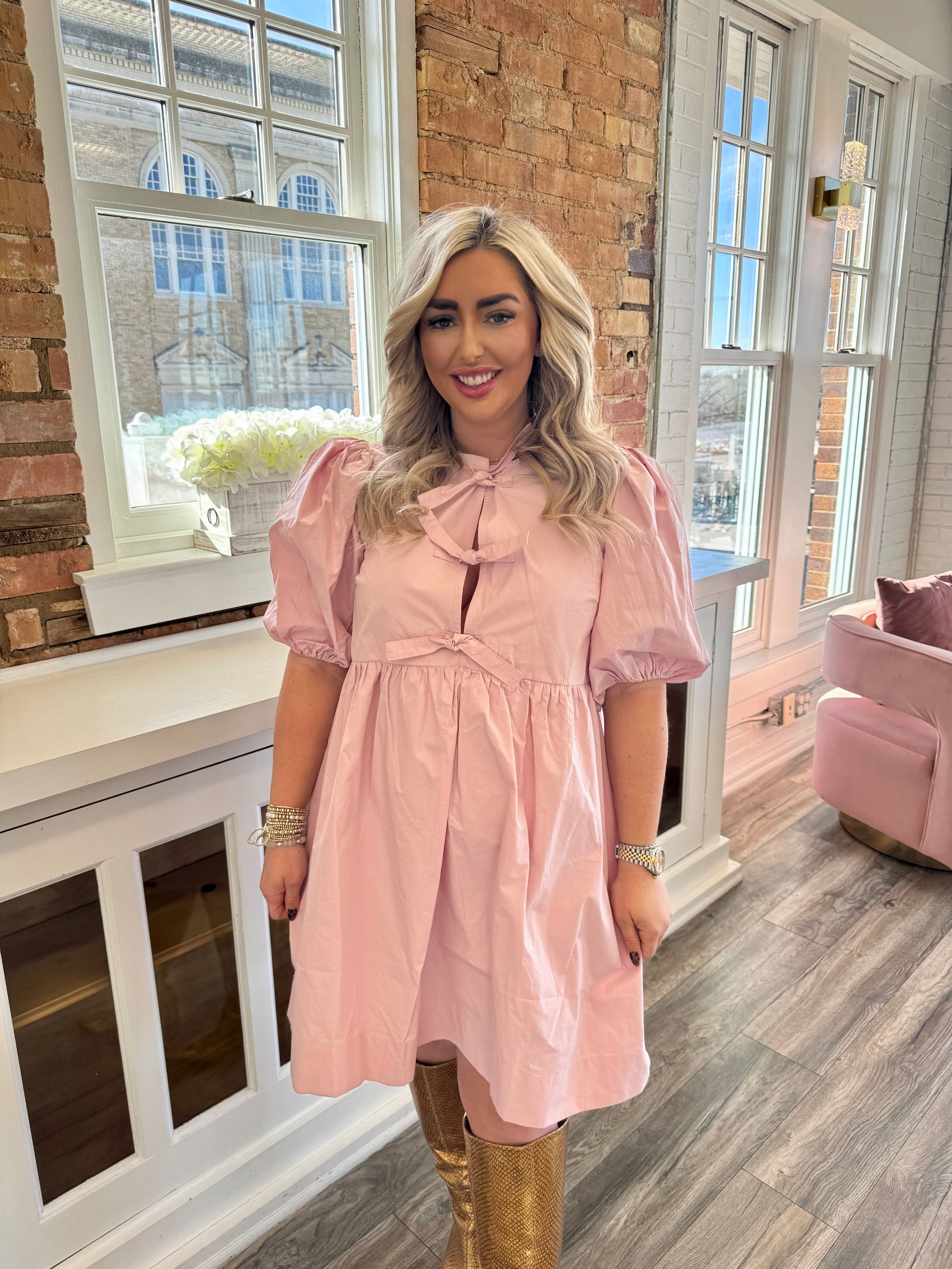 Wilma Poplin Mini Dress Small Wilma Poplin Mini Dress Small