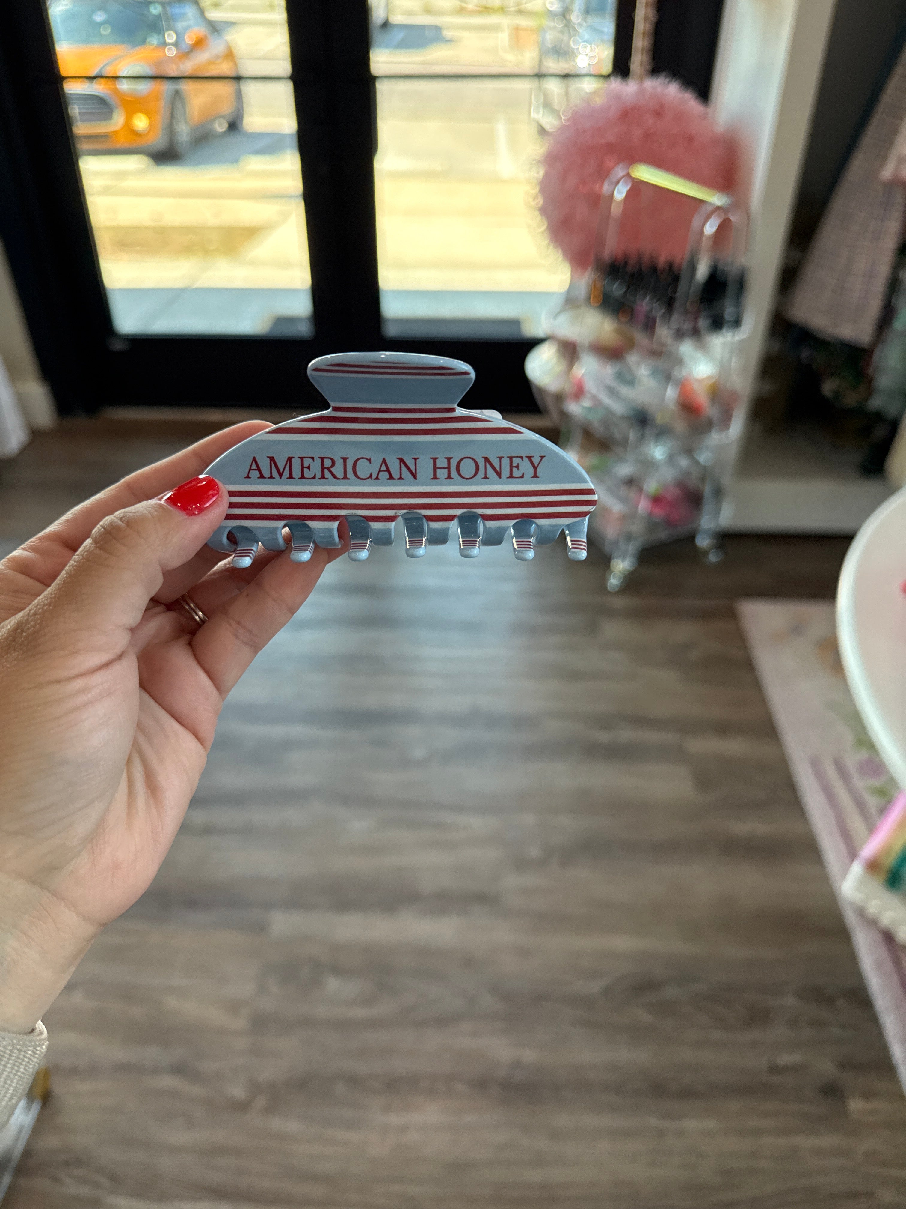American Honey Hair Clip
