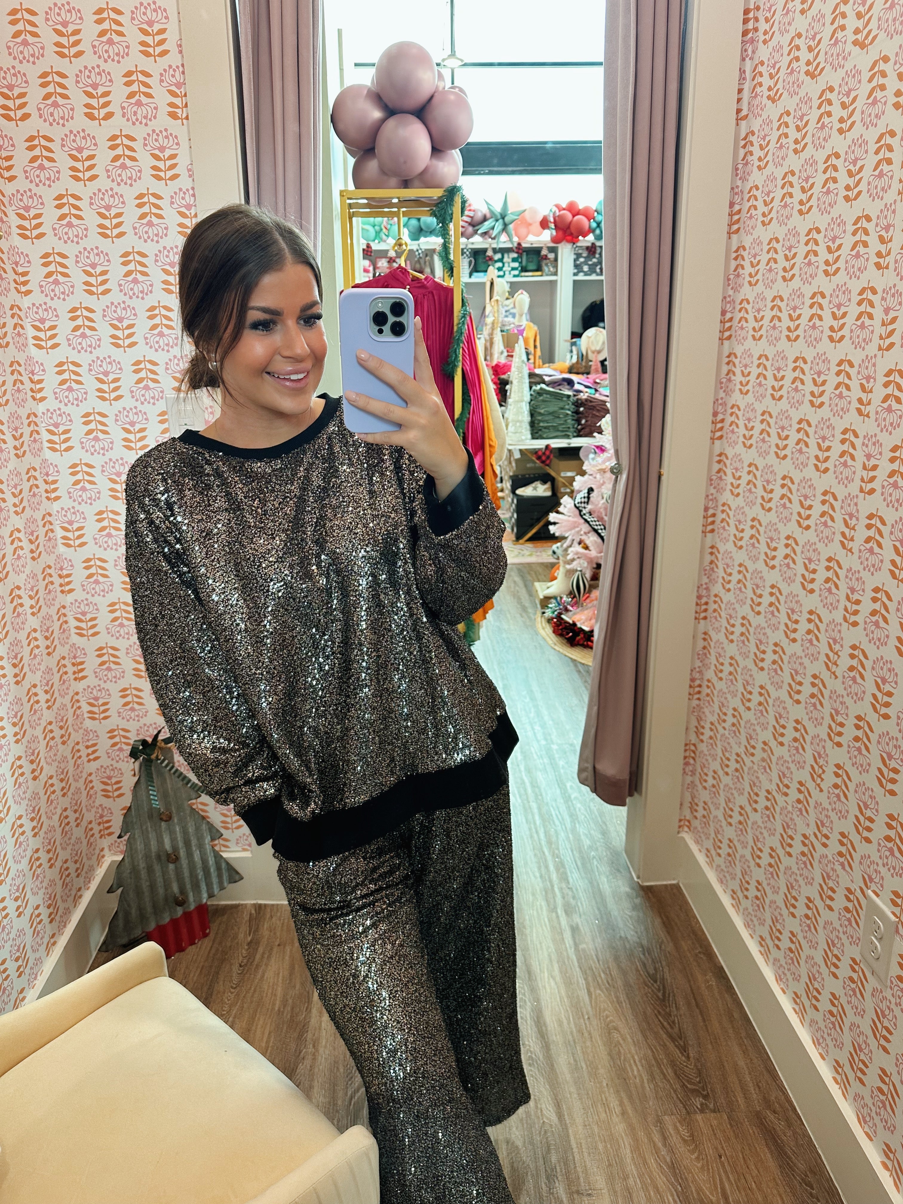 Polly Sequin Pant