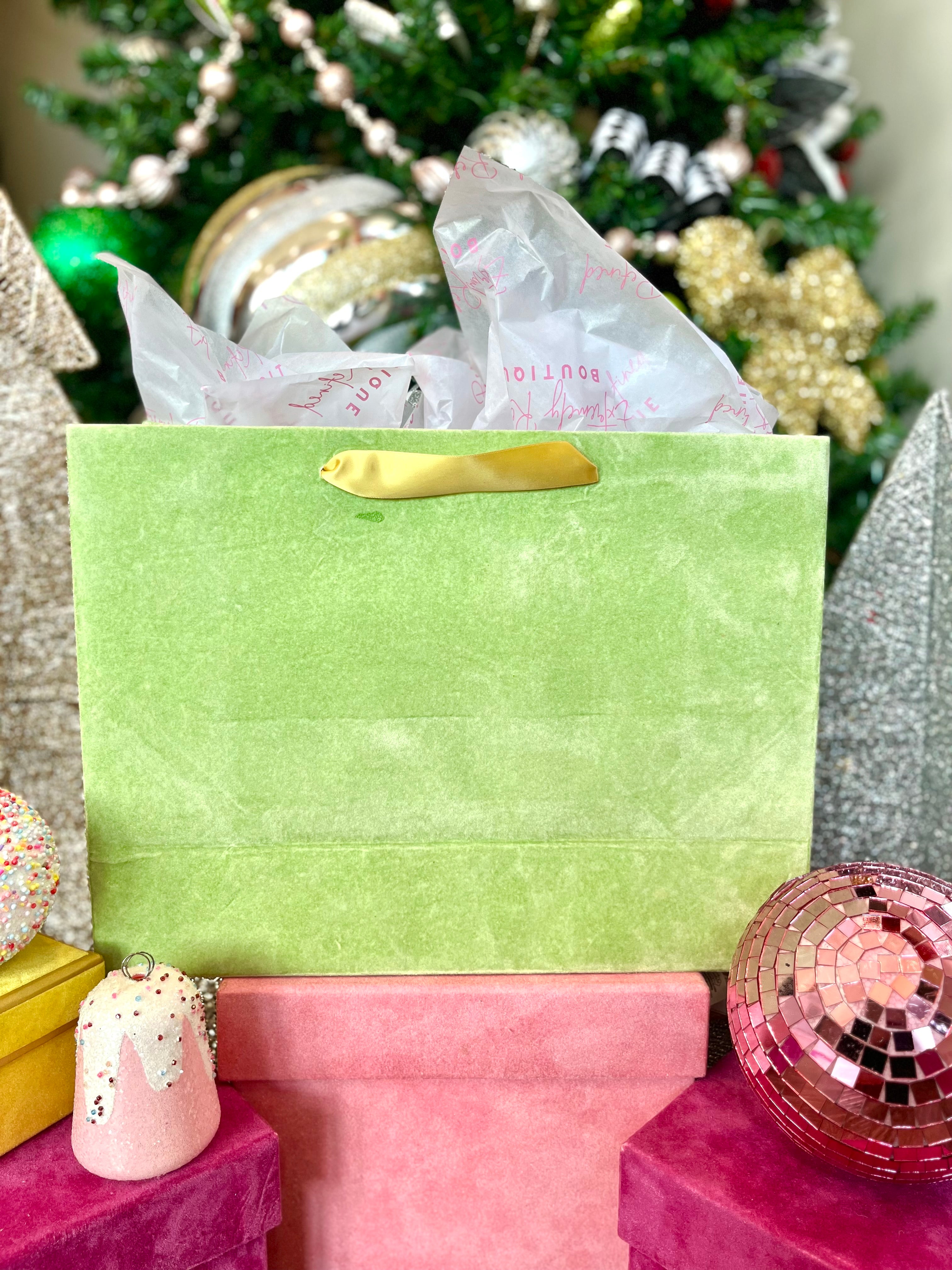 Large Velvet Gift Bag