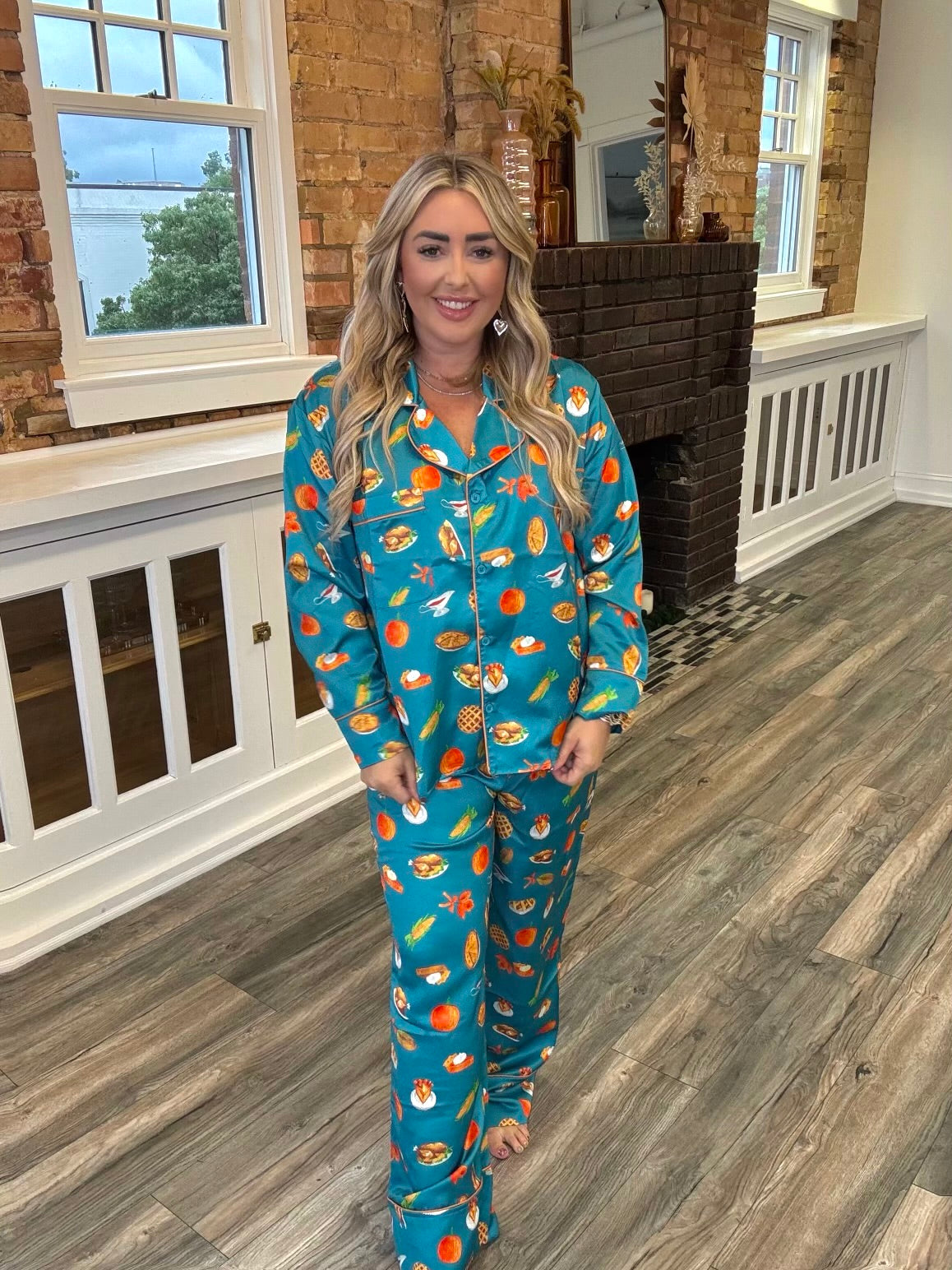 Thanksgiving Dinner PJ Set