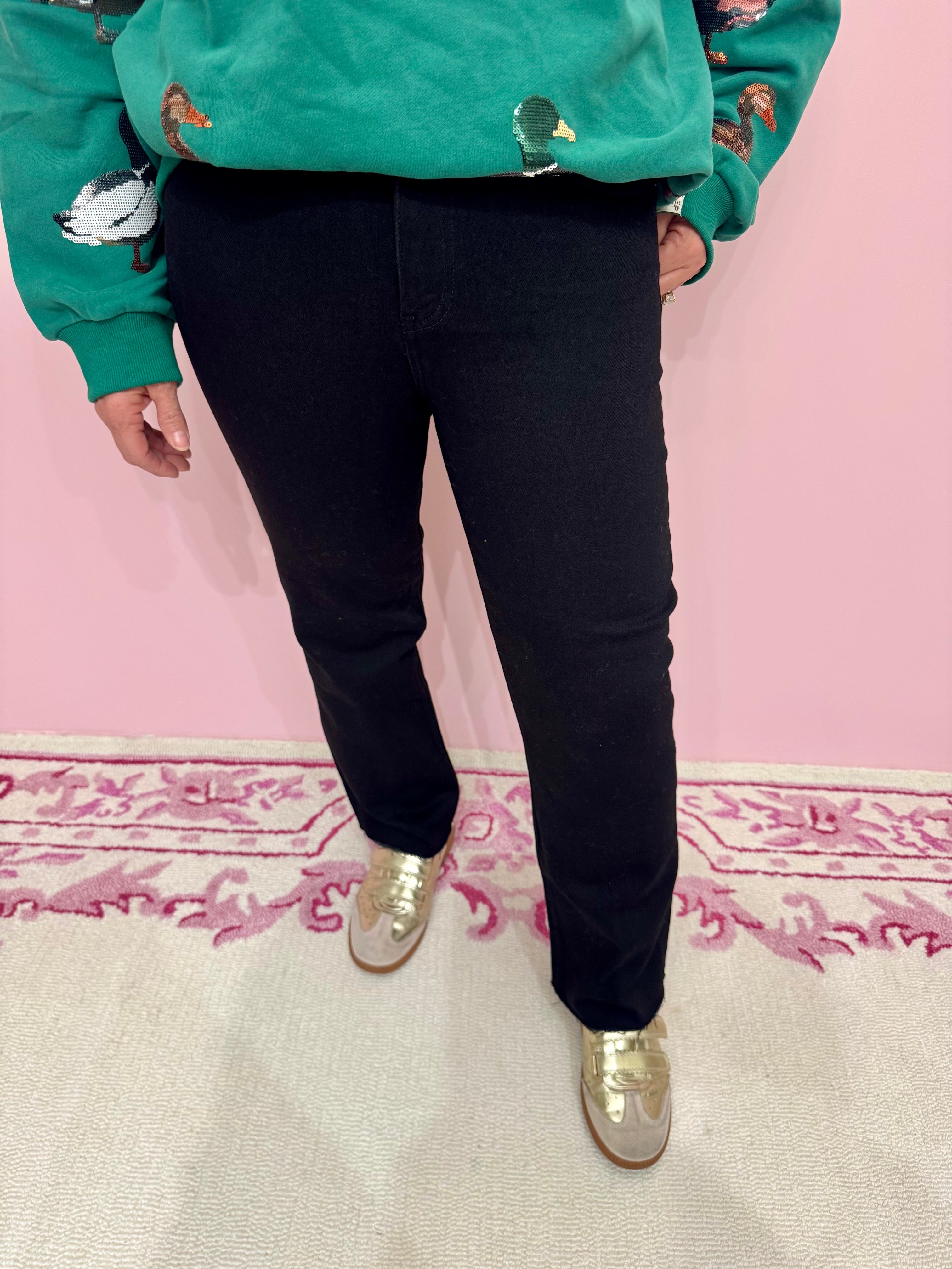 Shy Girl High Rise Crop Flare After Party