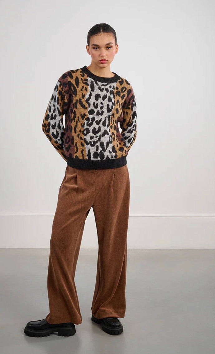 Clara Leopard Sweater