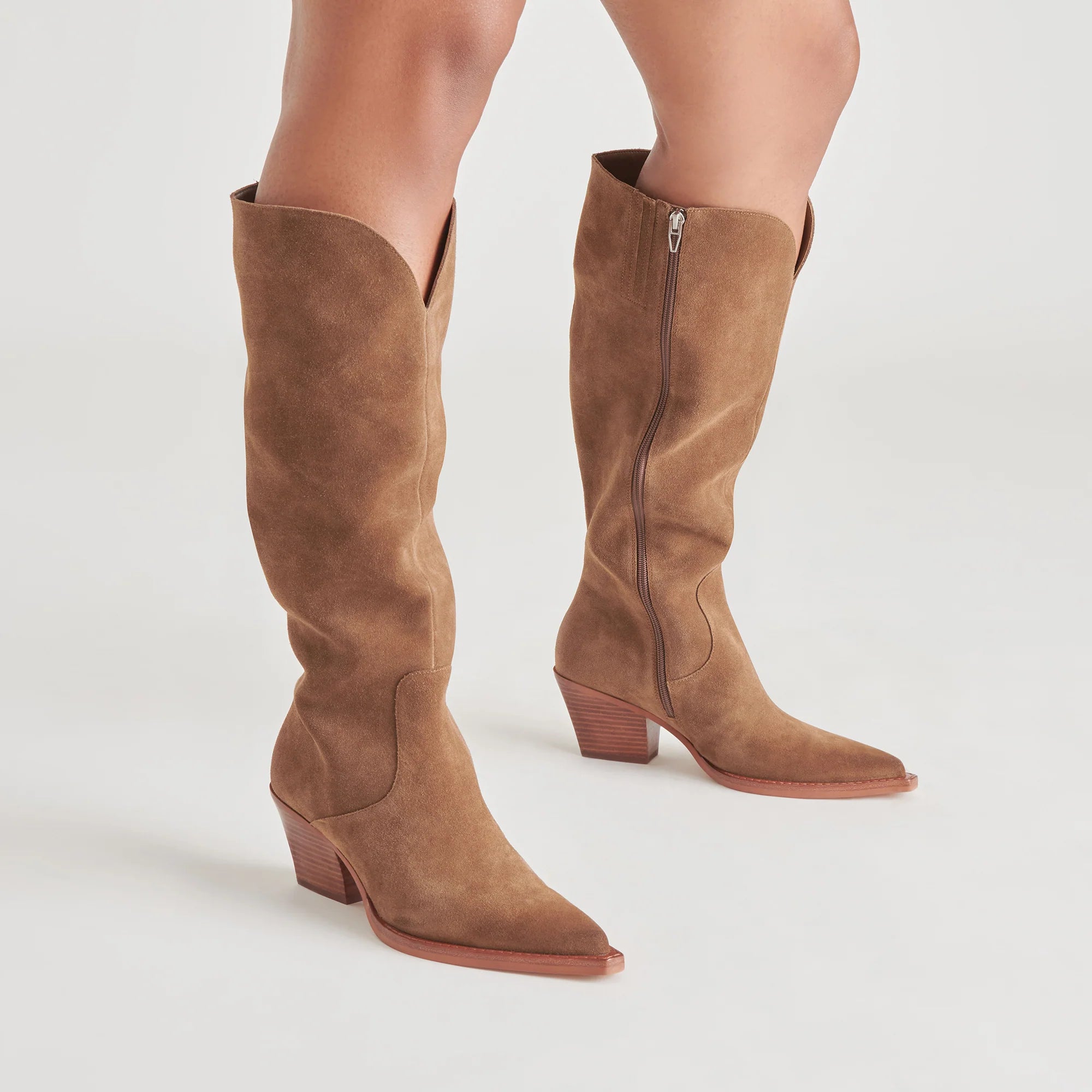 Raj Brown Suede Boot