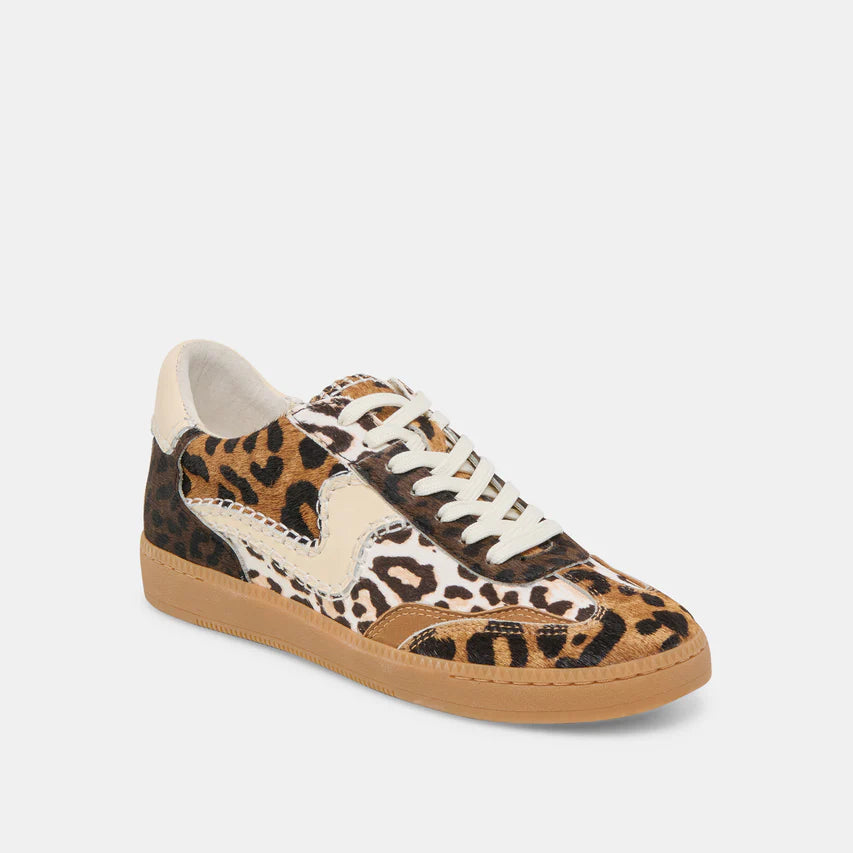 Leopard Calf Hair Sneaker