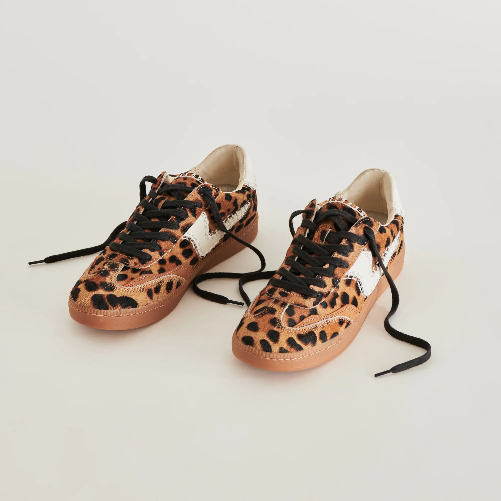 Leopard Calf Hair Sneaker