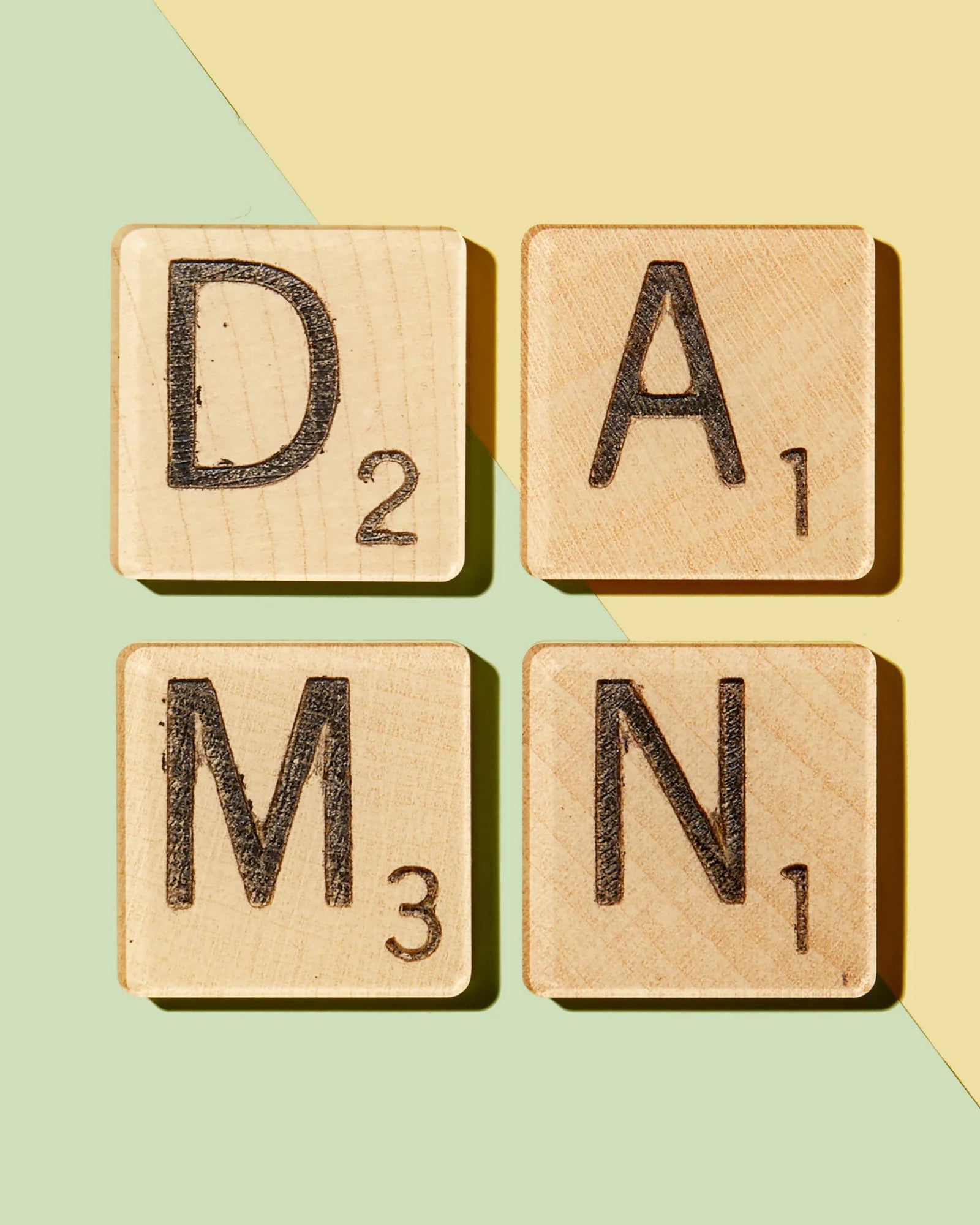 Scrabble Tile Coaster