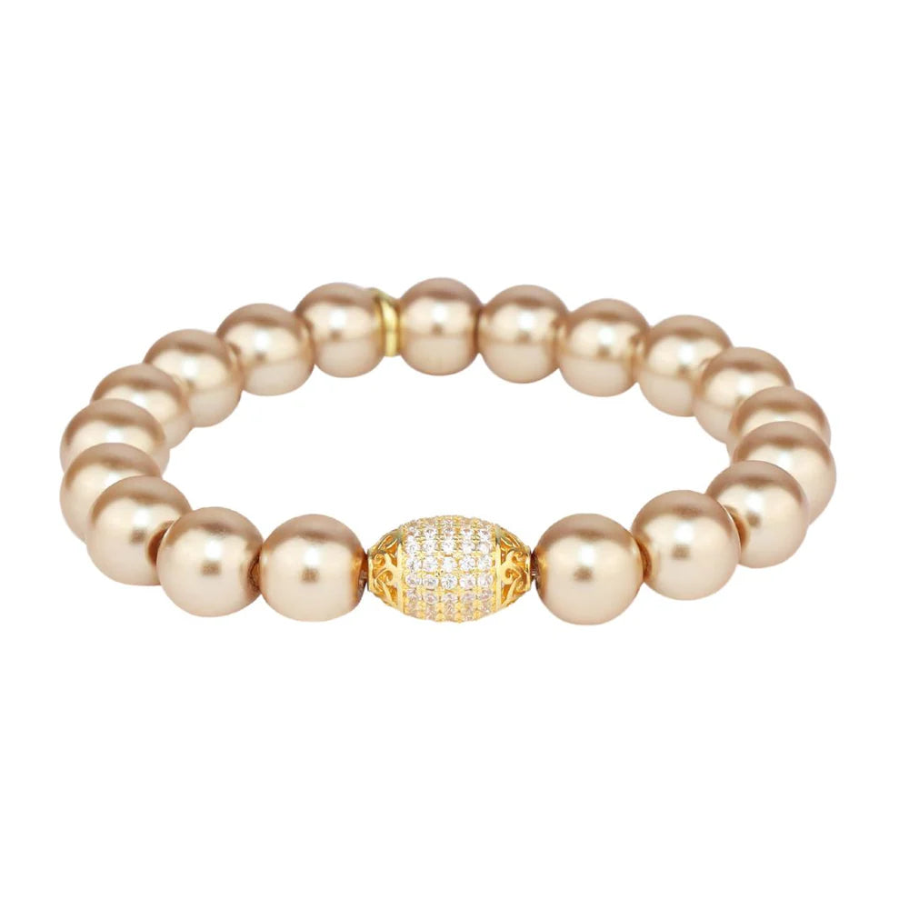 Dore Pearl Bracelet