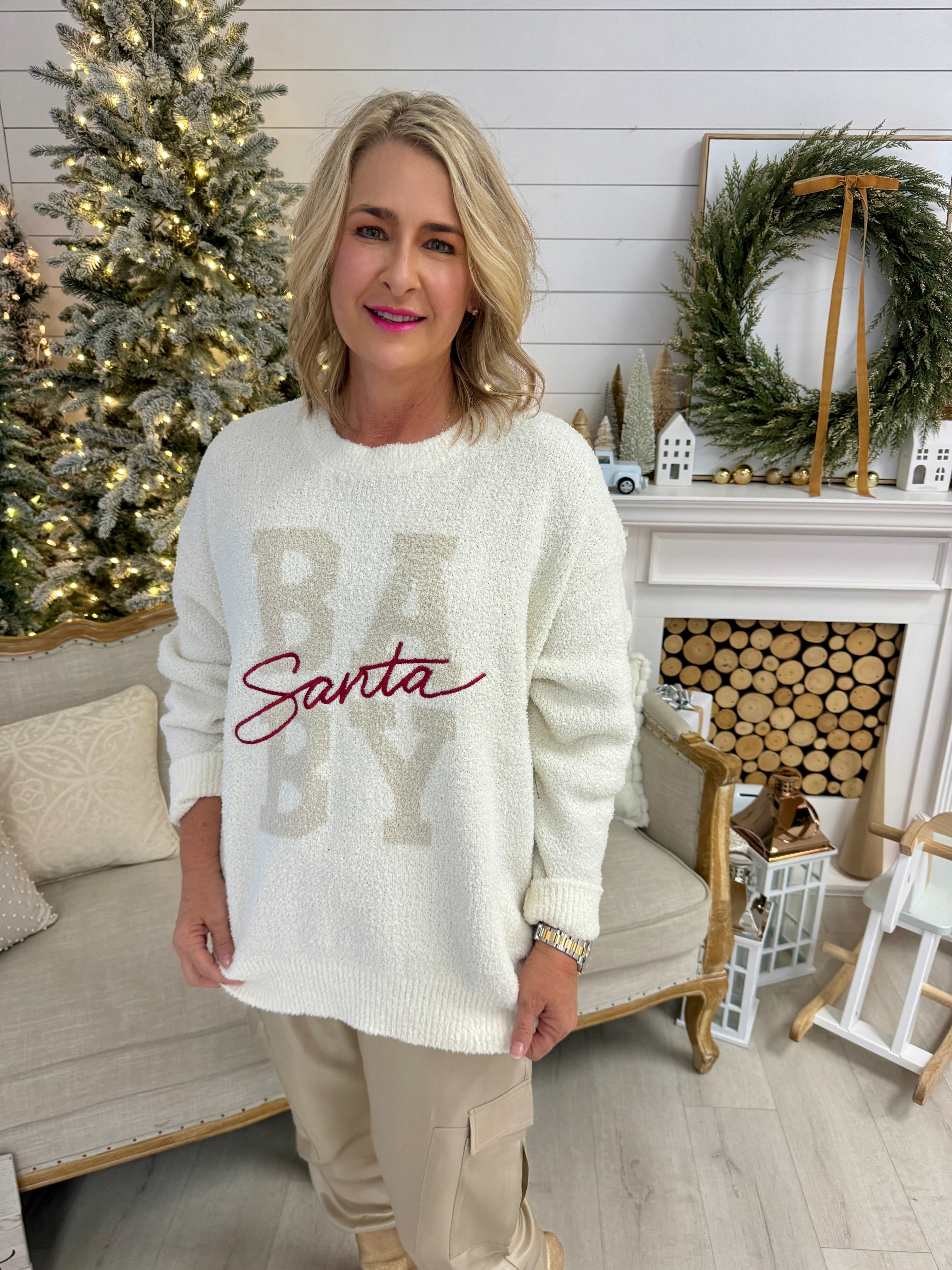 Santa Baby Cozy Sweater