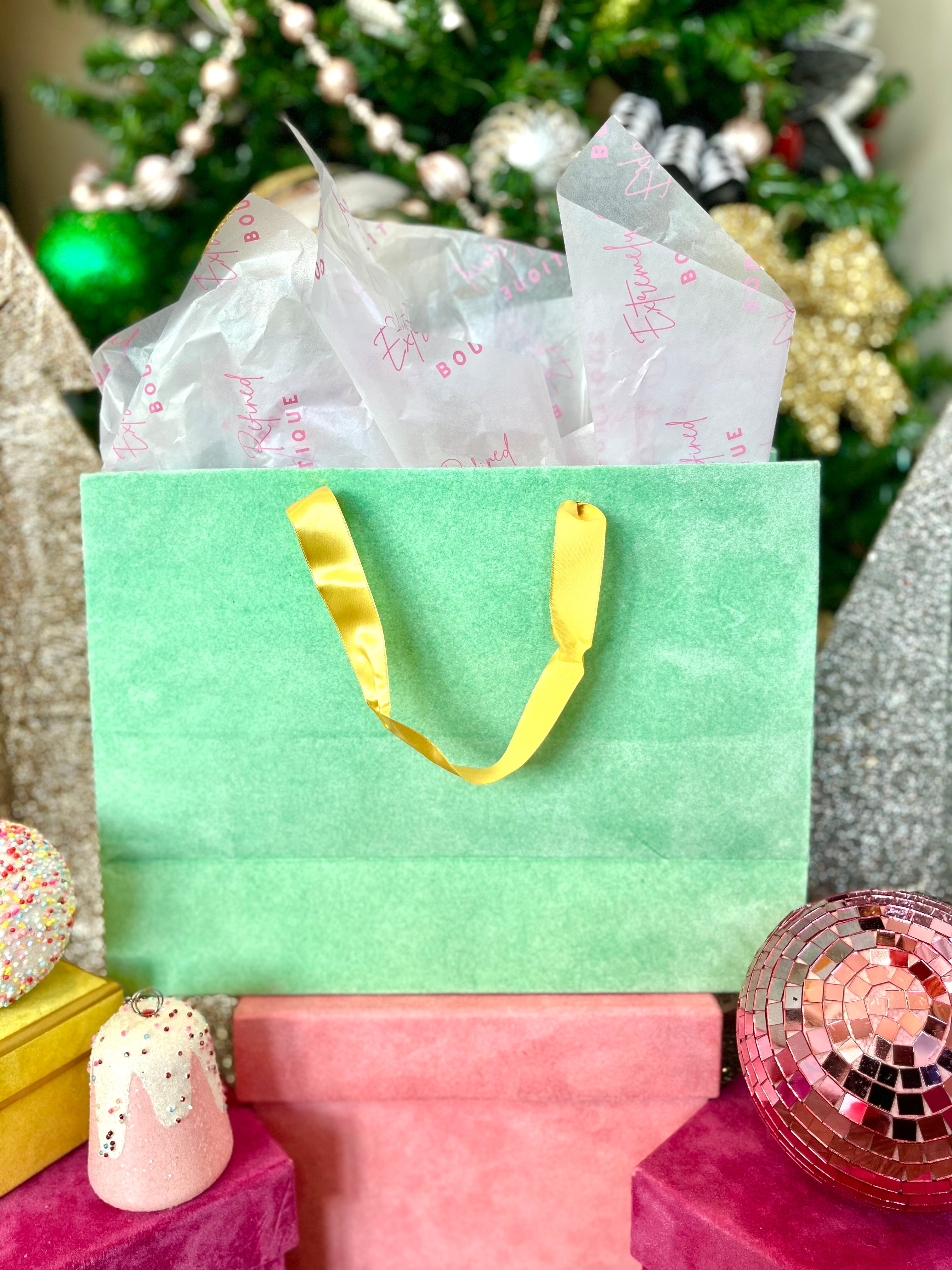 Large Velvet Gift Bag