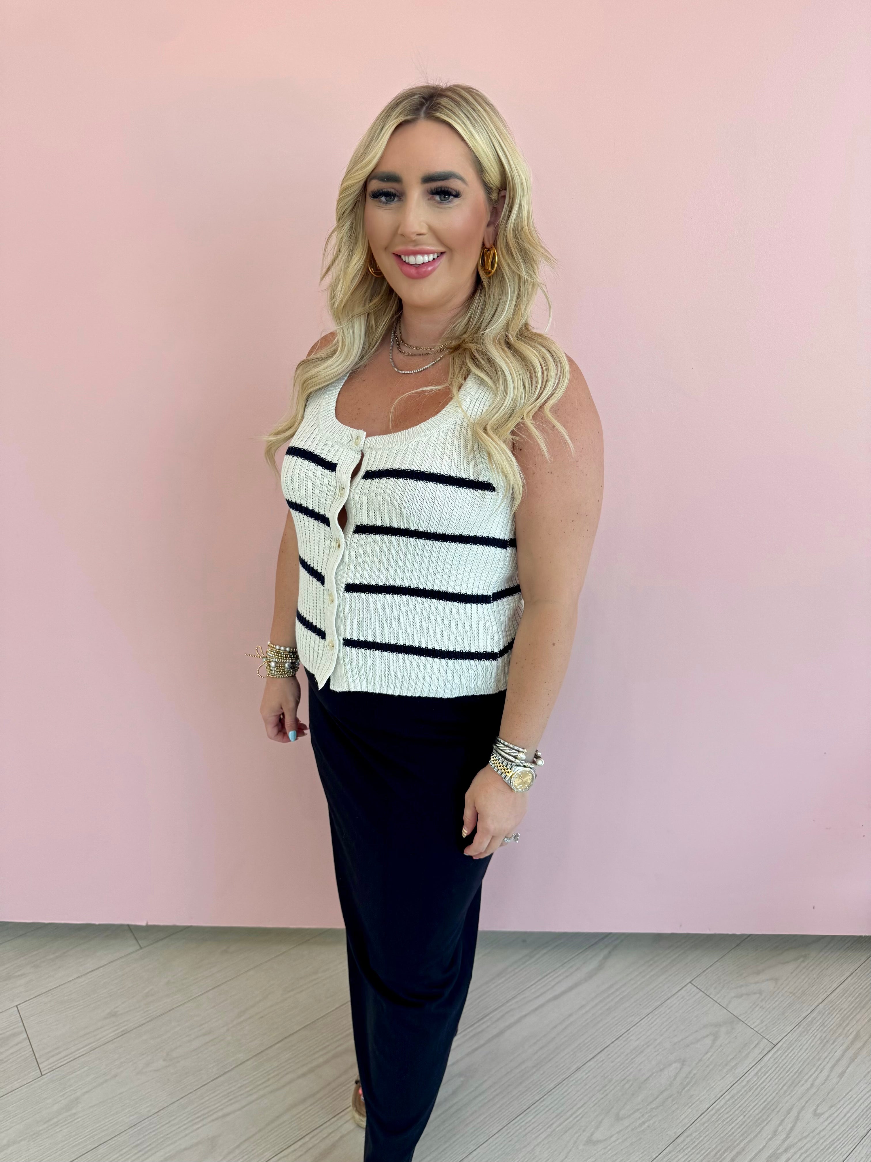 Gail Midi Skirt-Black