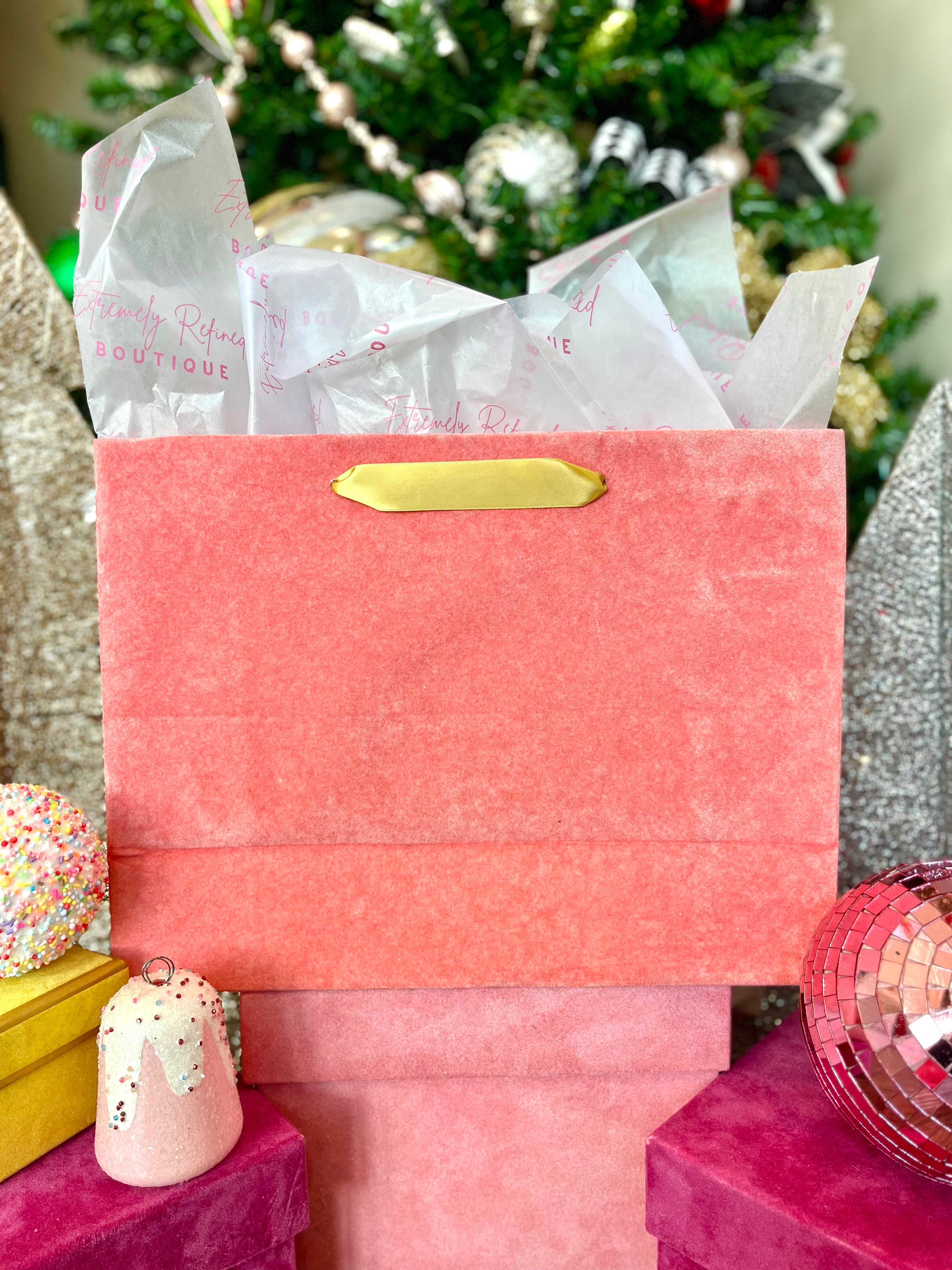 Large Velvet Gift Bag