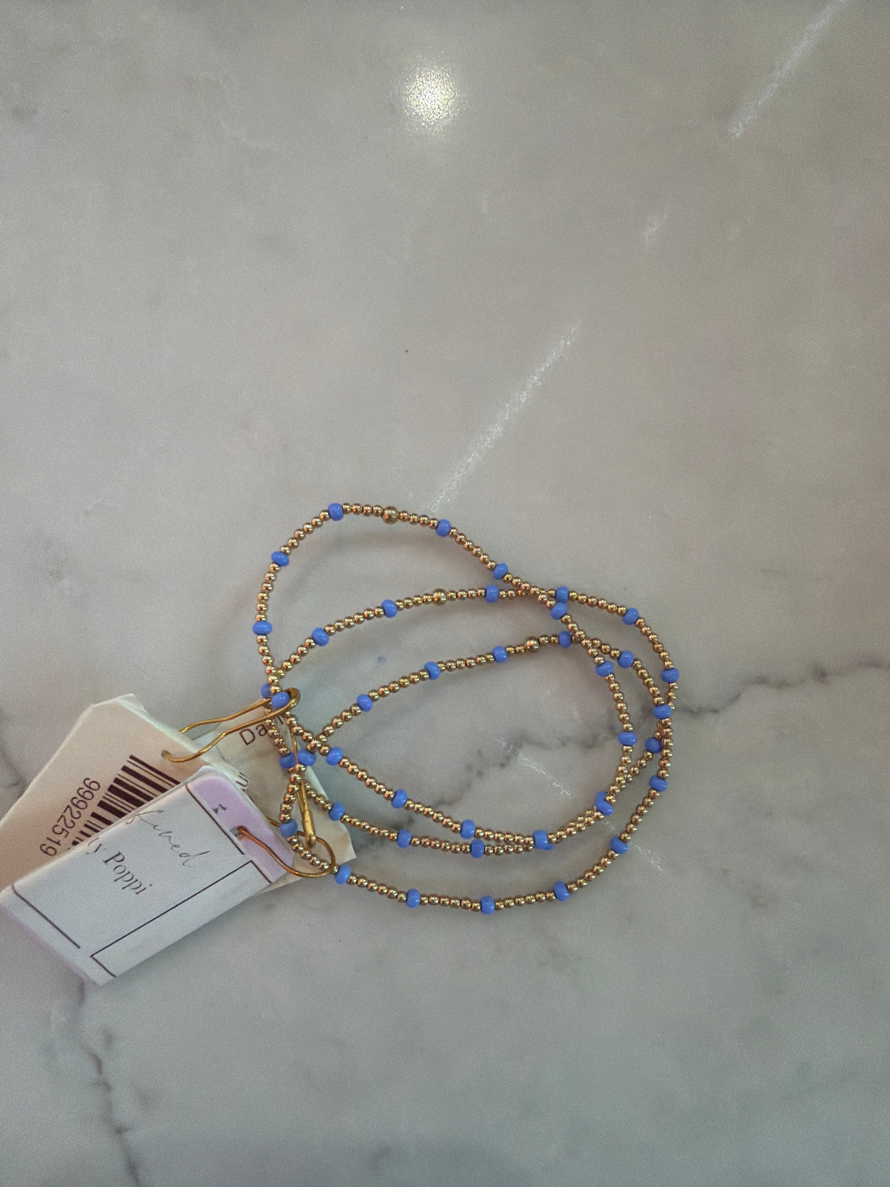 Dainty Poppi Bracelet - Periwinkle
