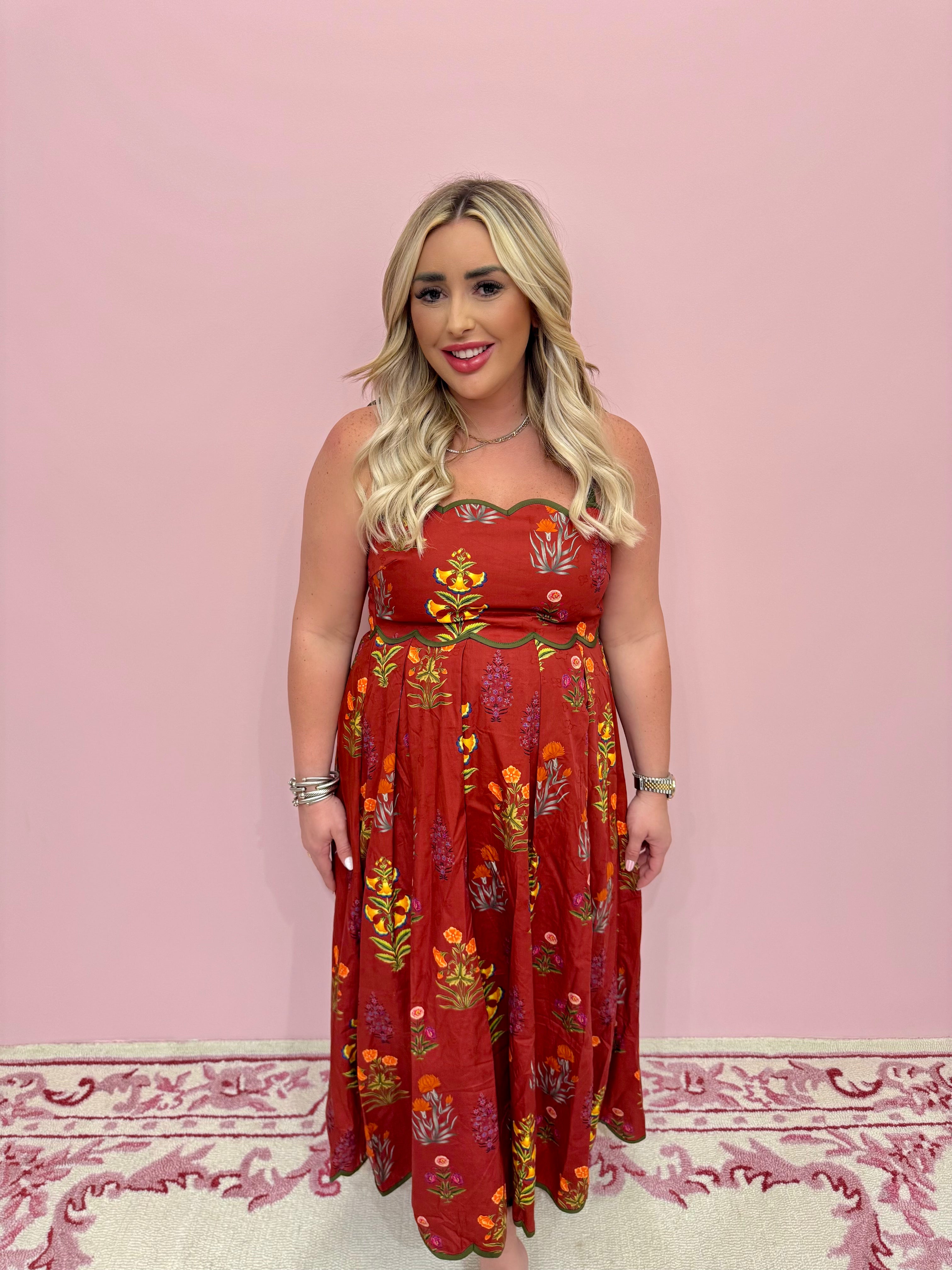 Darcy Floral Midi Dress