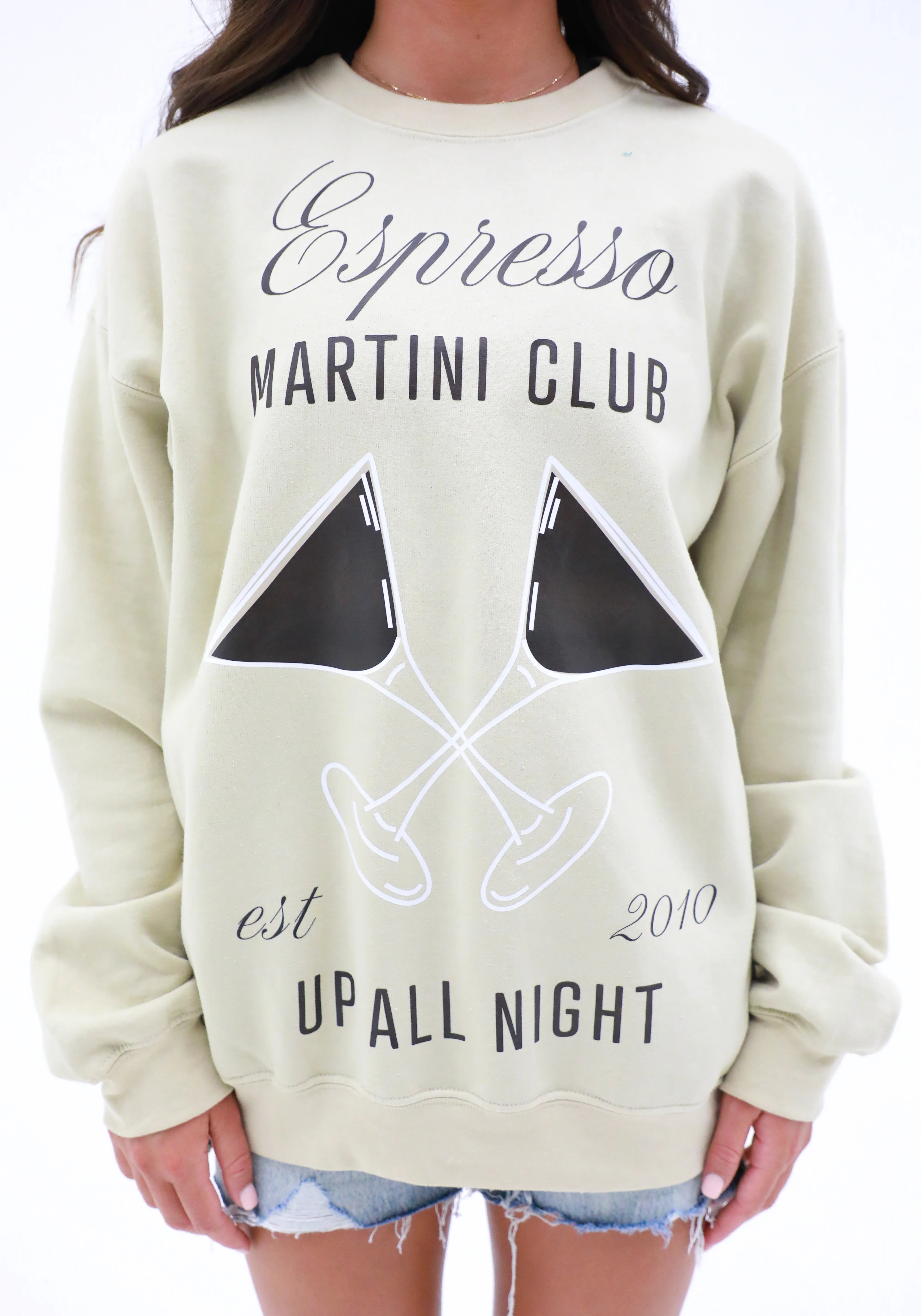 Club Espresso Crewneck