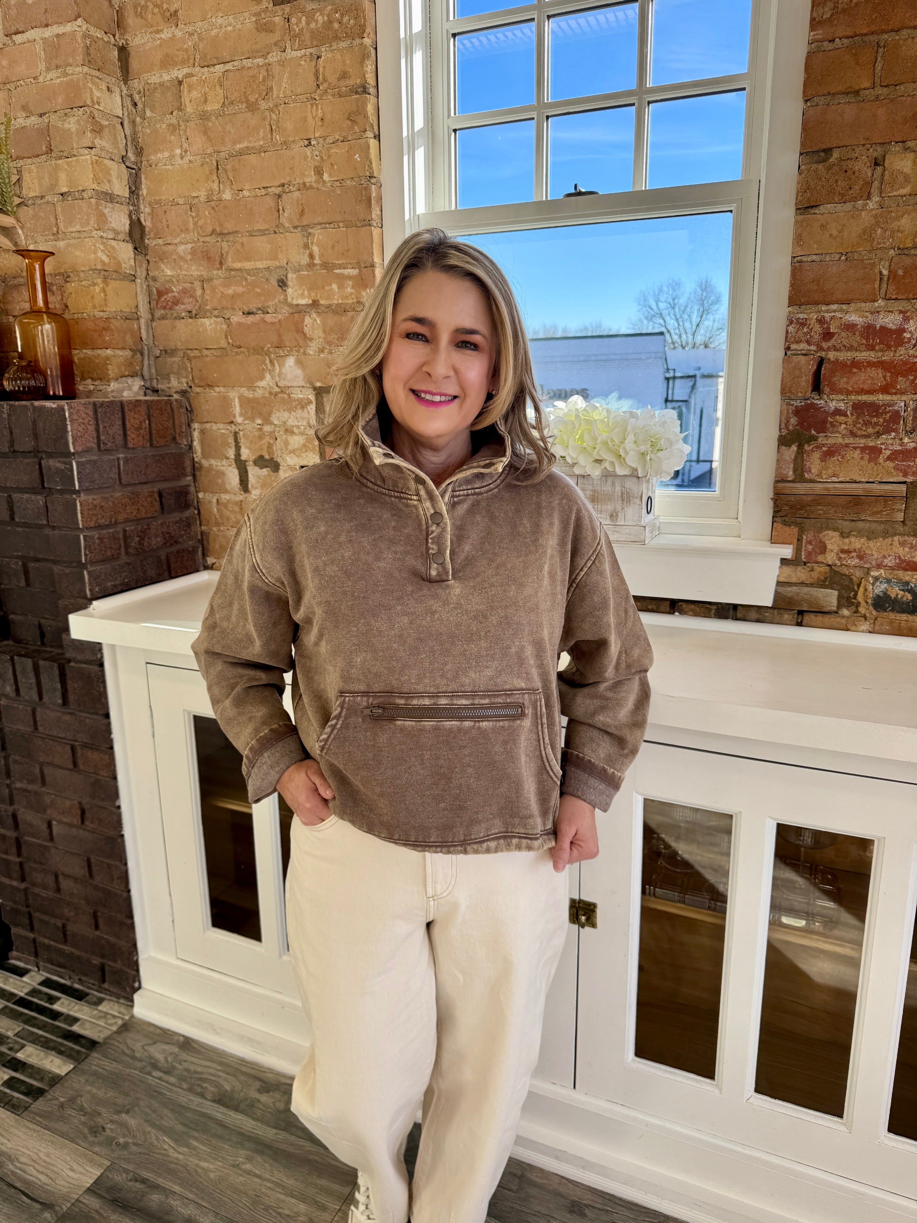 Addy Pullover Mocha