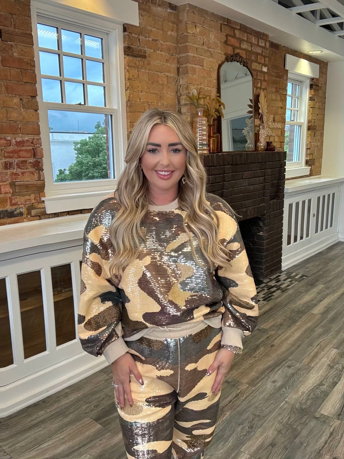 Queen of Camo Sweatshirt