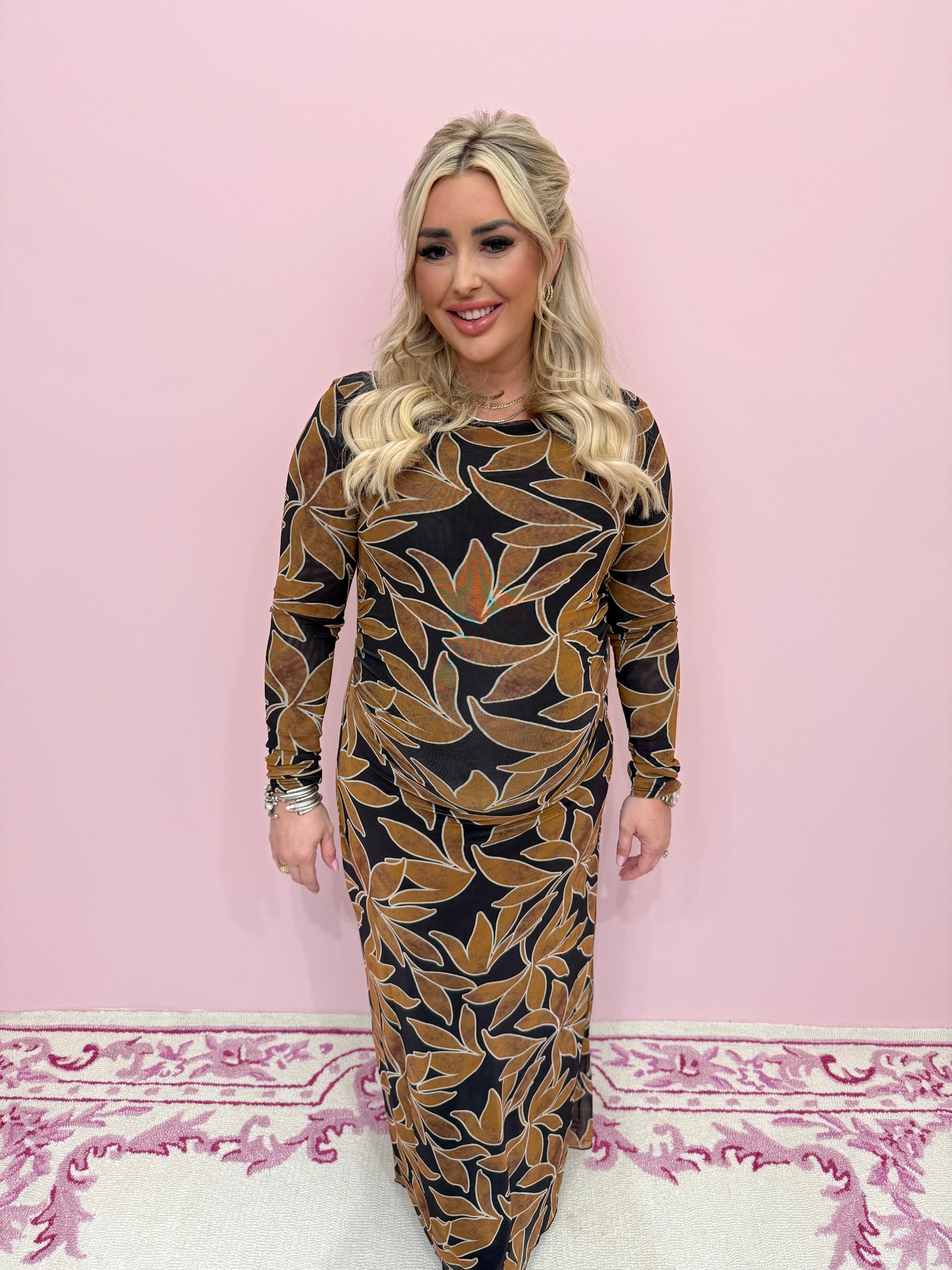 Spellbound Nox Floral Dress