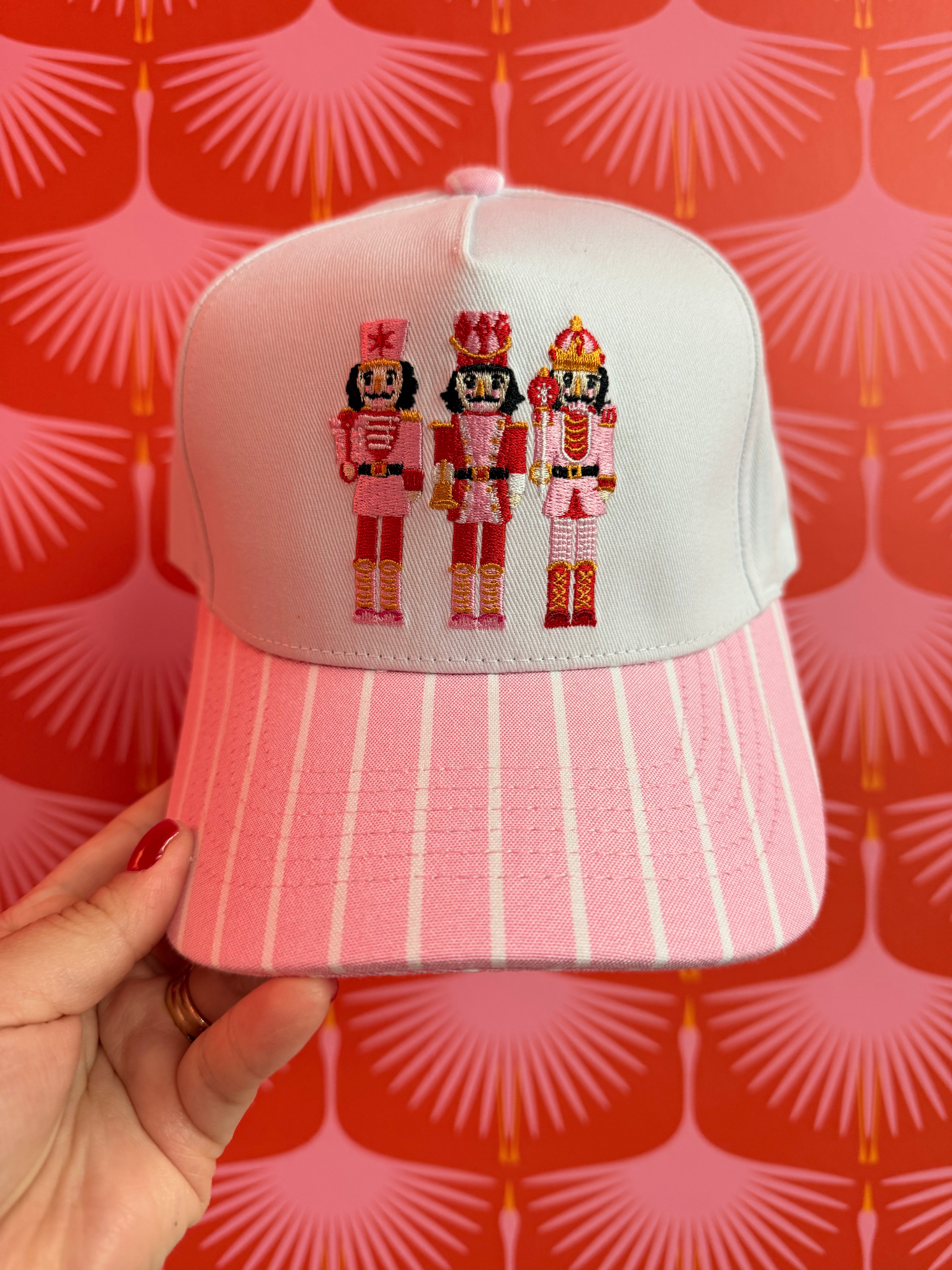 Pink Nutcracker Crew Canvas Cap