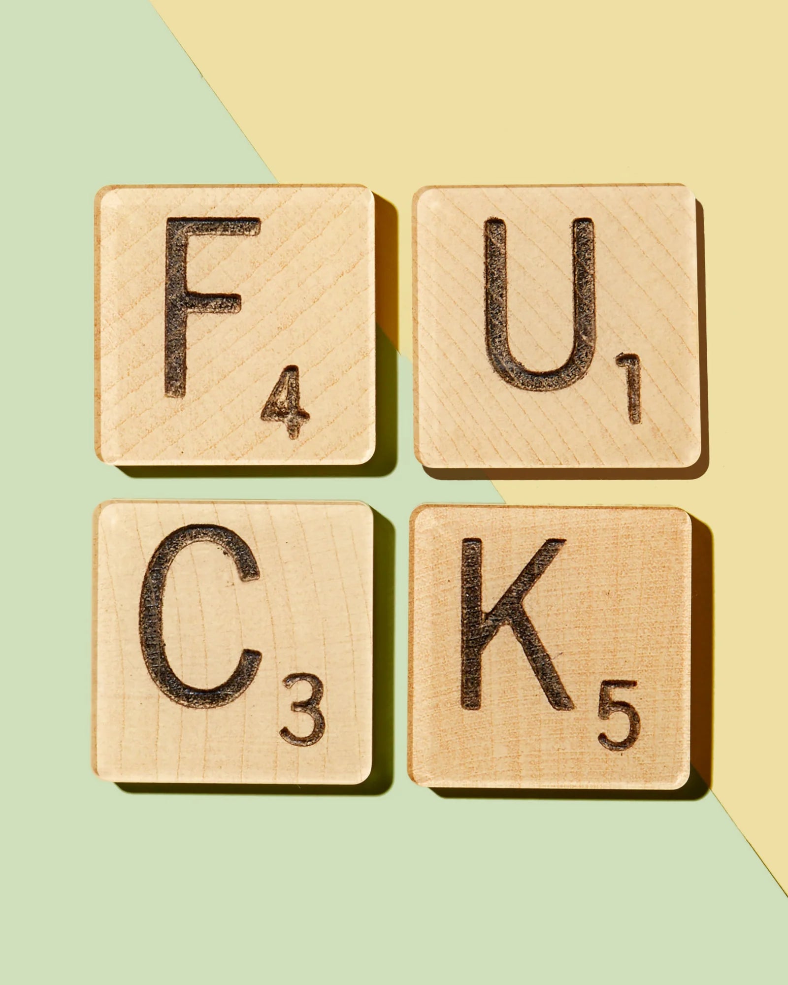 Scrabble Tile Coaster