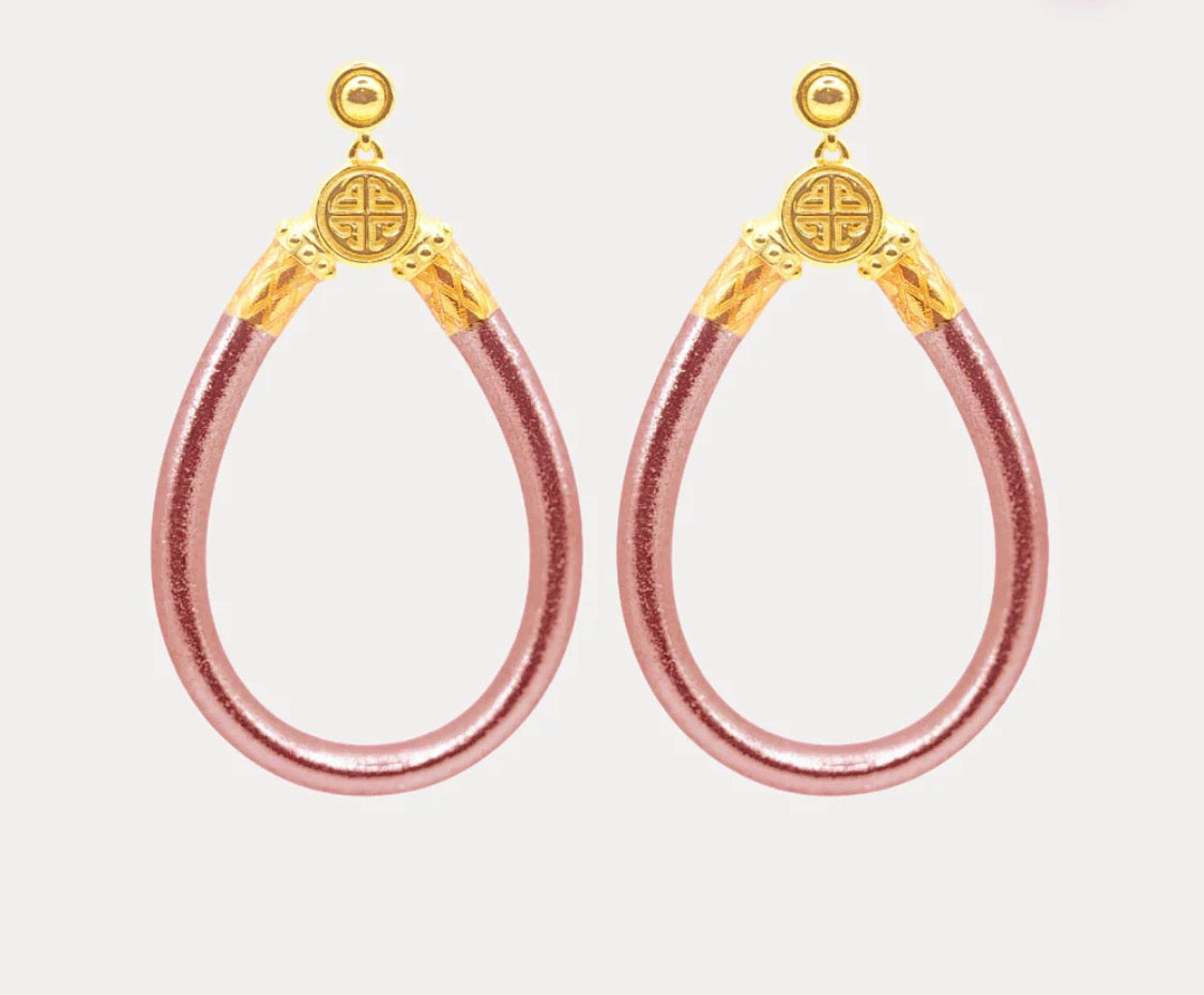 Rose Gold All Weather Earrings