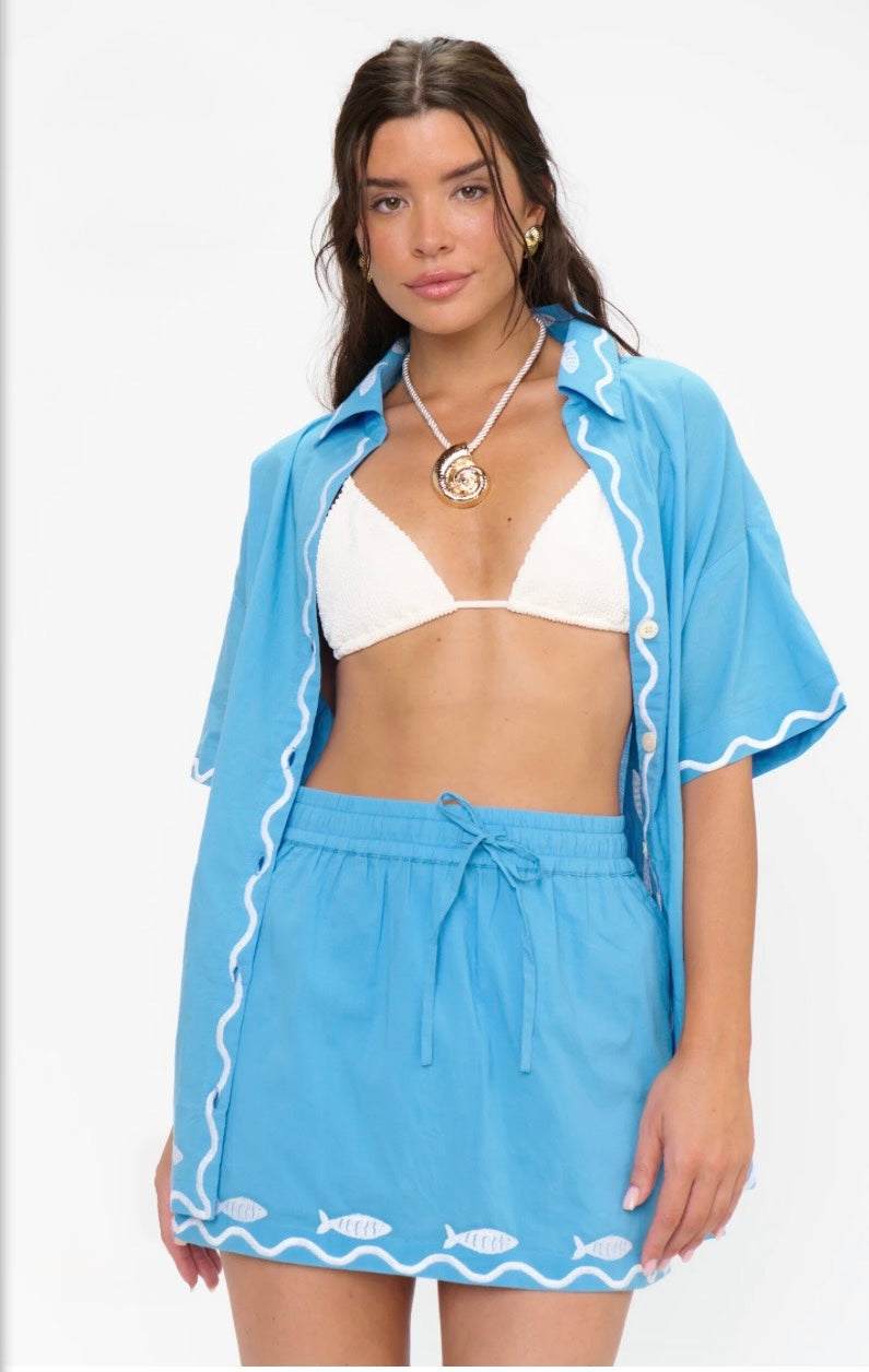 Bay Street Skirt- Show Me Your Mumu