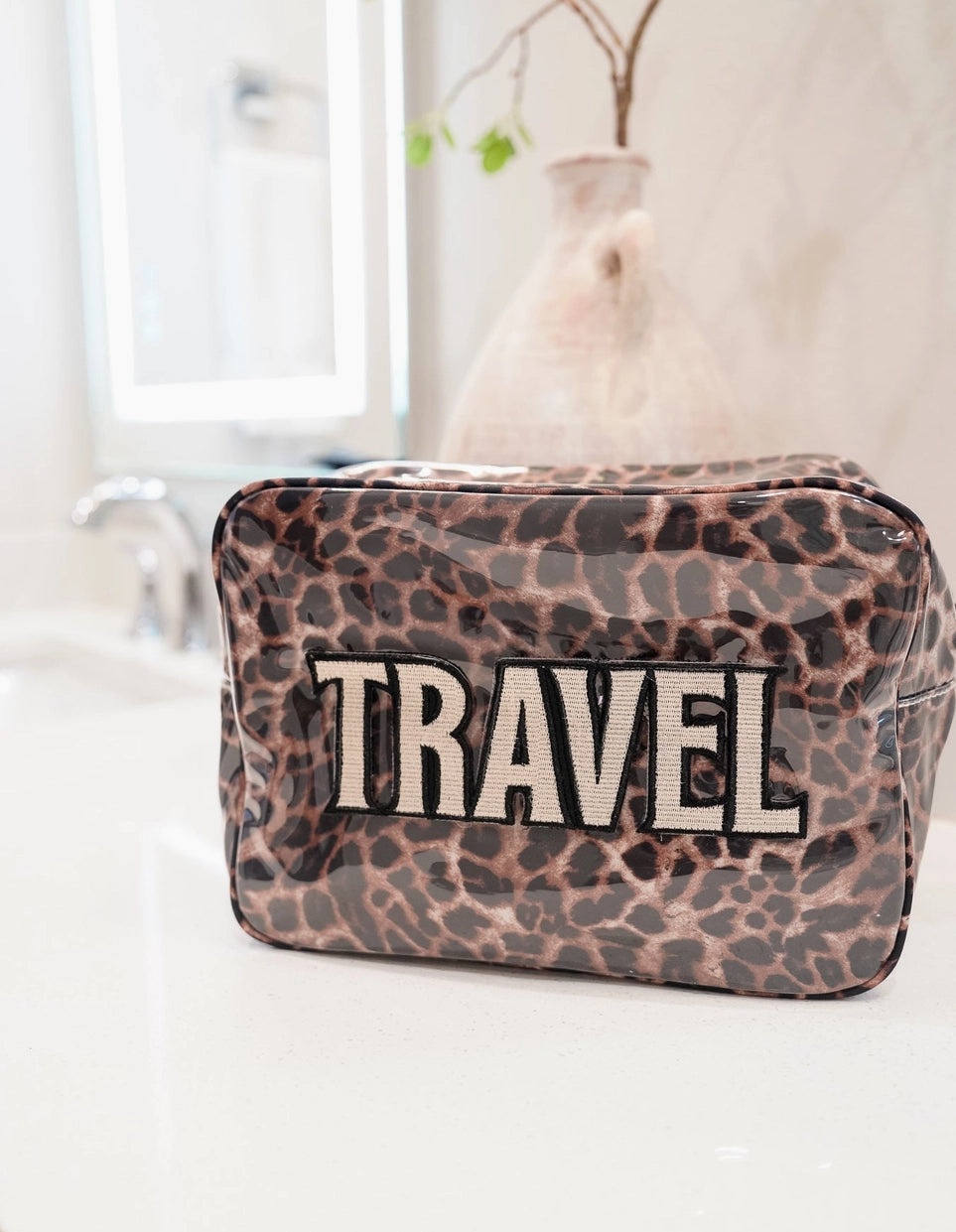 Travel Leopard XL Bag