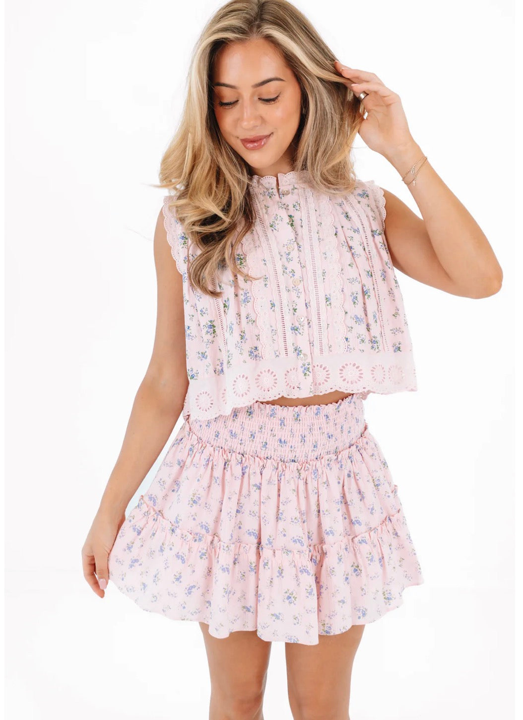 Penny Lace Skirt Set