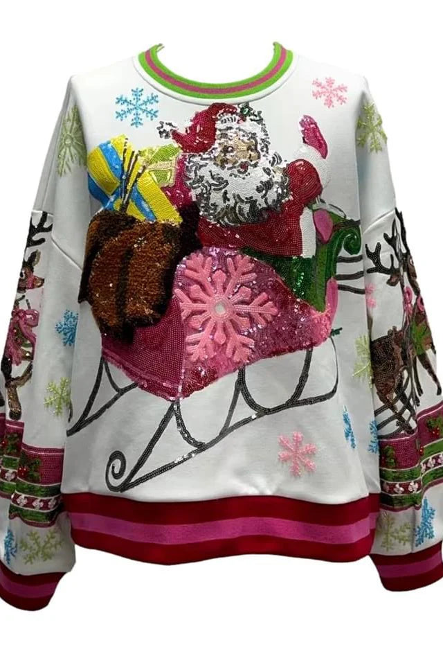 Vintage Santa Sweatshirt