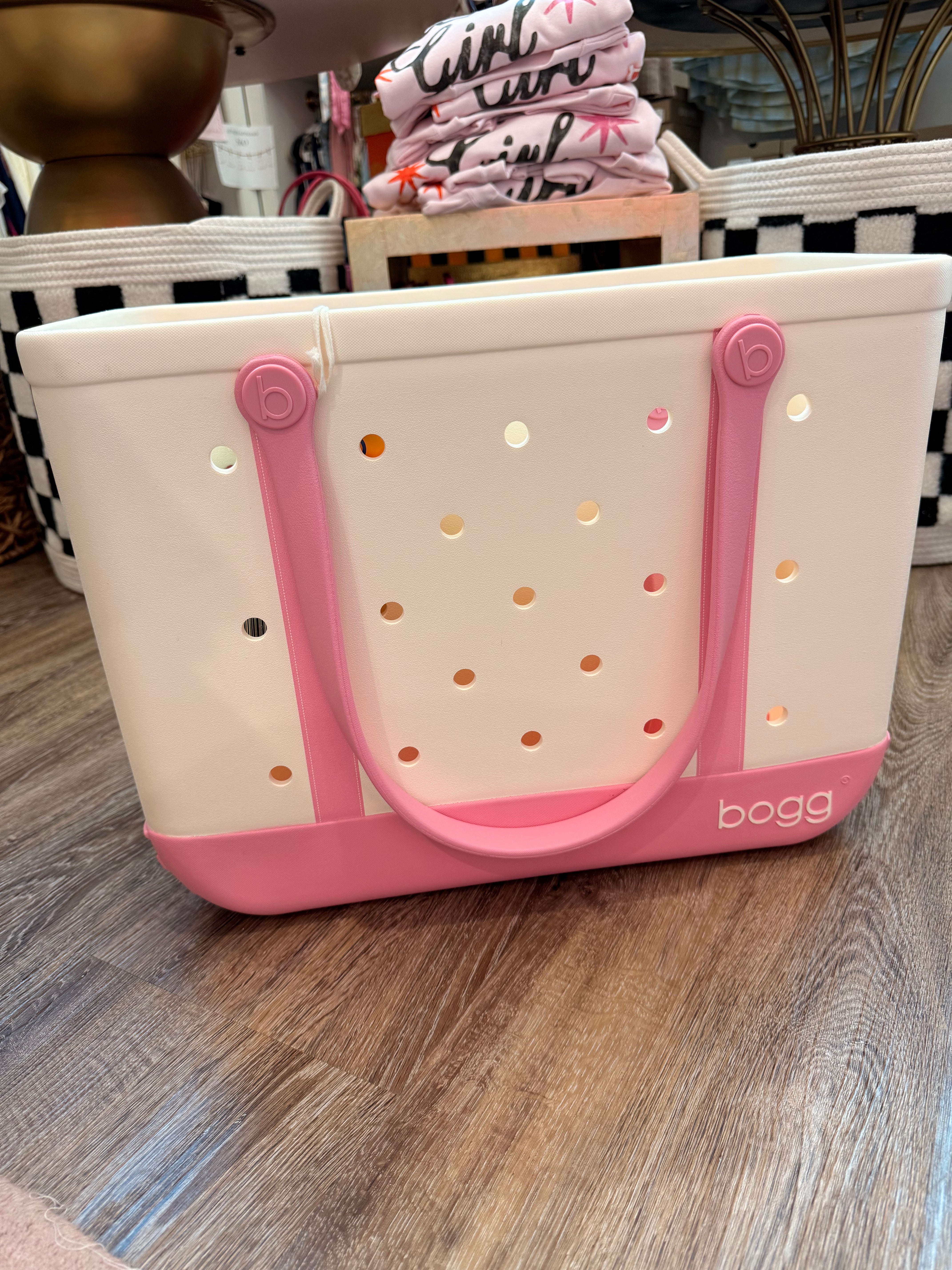 Original Bogg- Varsity Hues Blowing Pink Bubbles