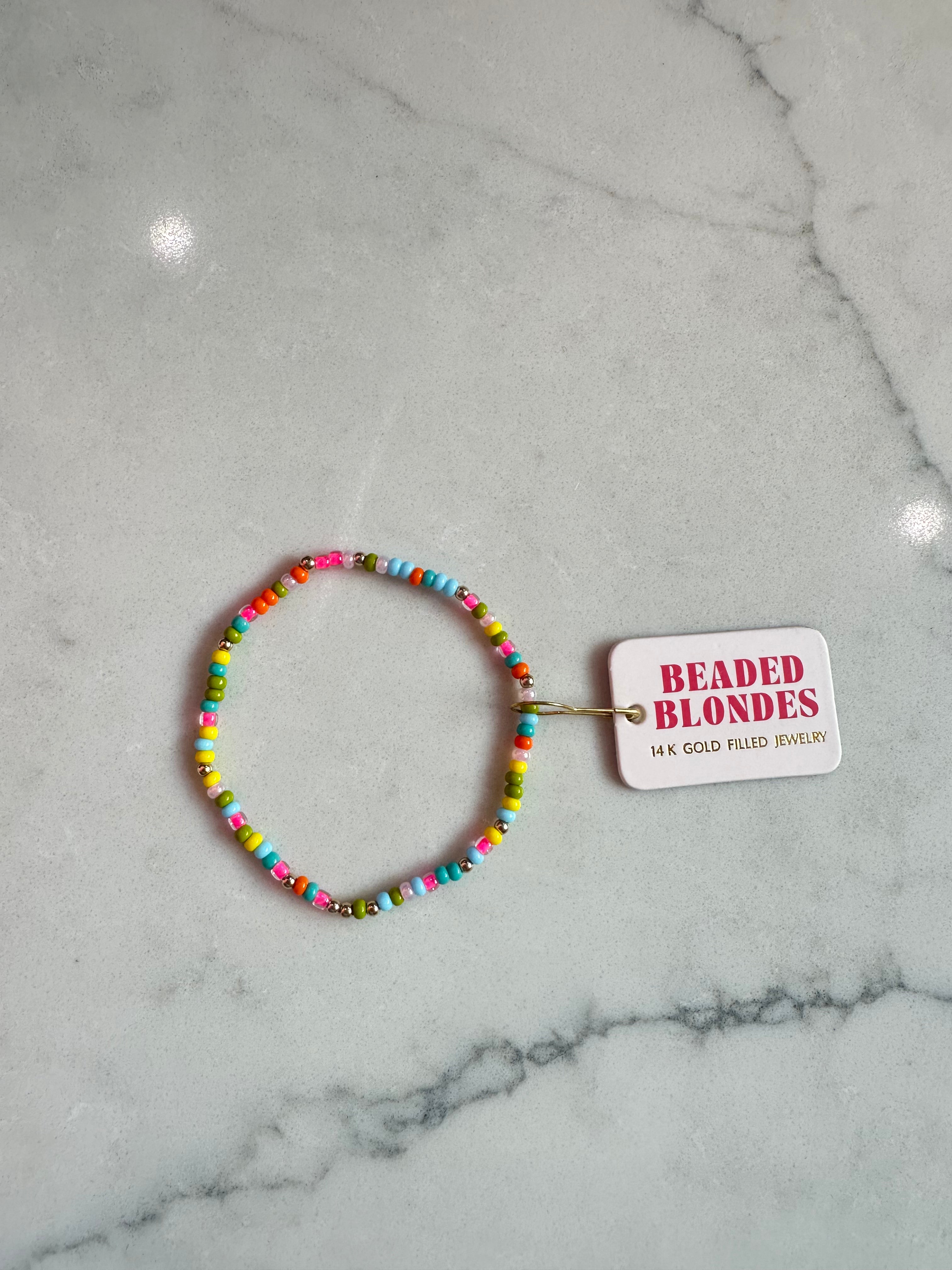 Rainbow Sprinkle Bracelet