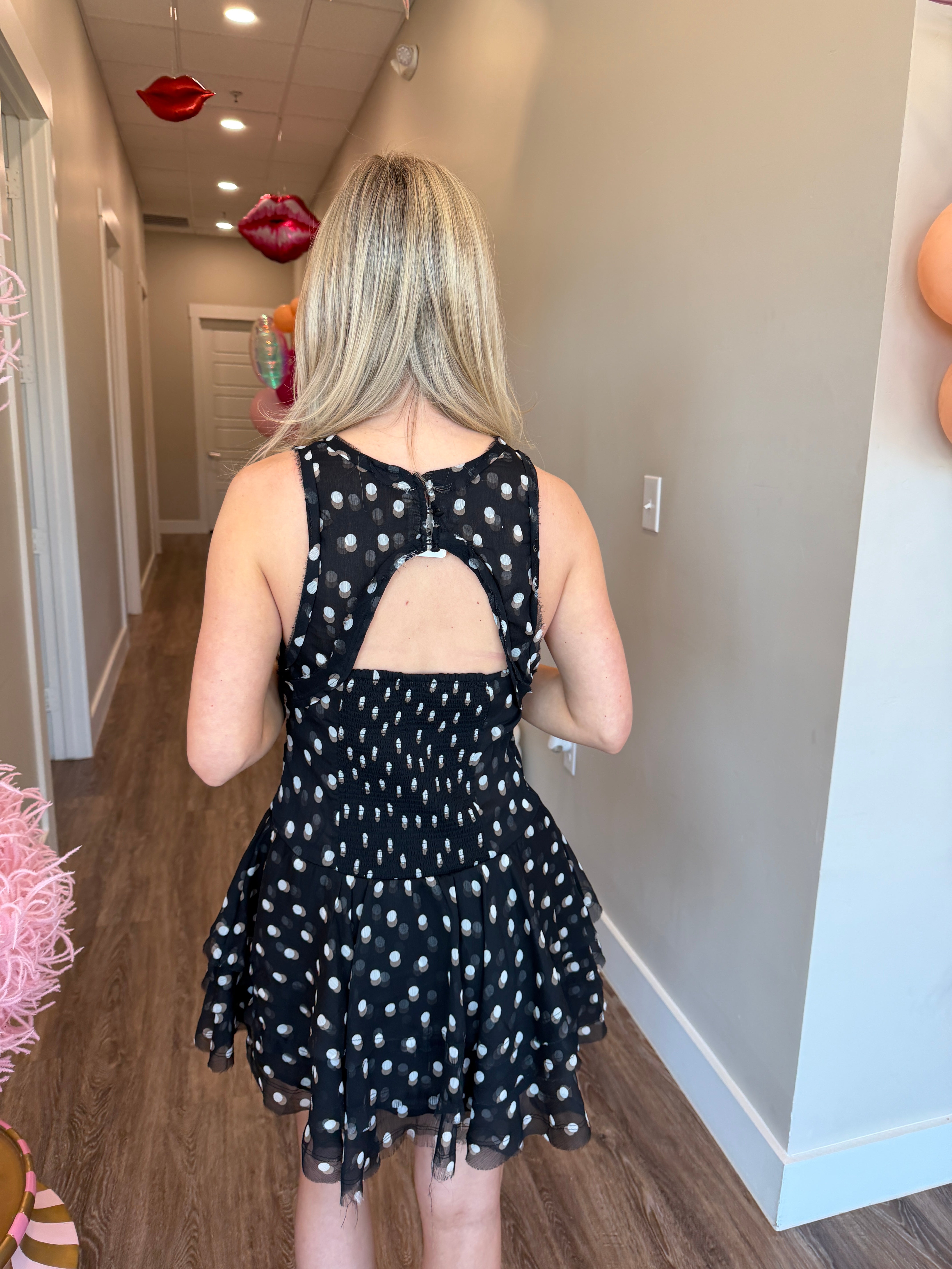 Raven Printed Mini Dress- Free People