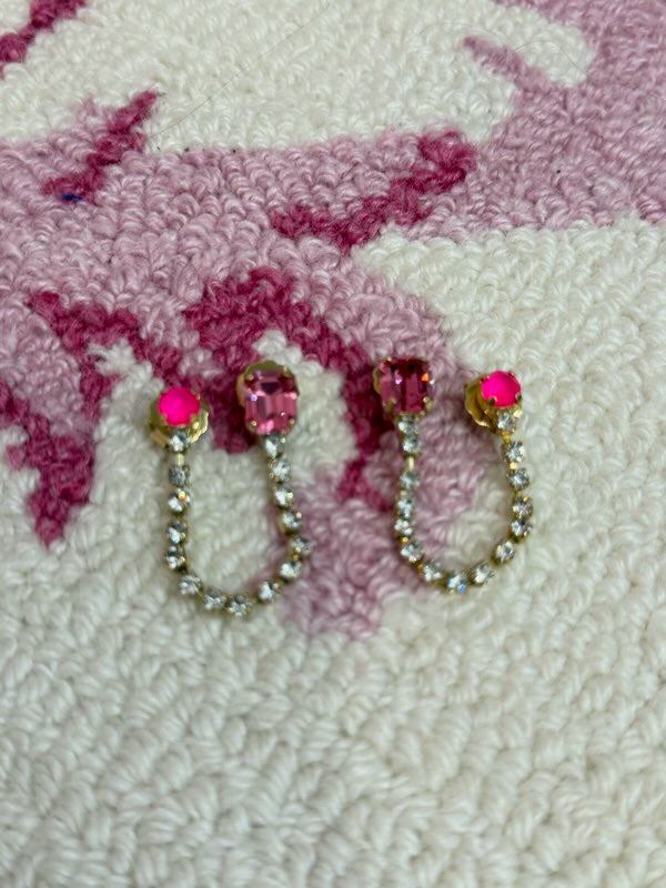 Dalia Earrings in Rose - Tova
