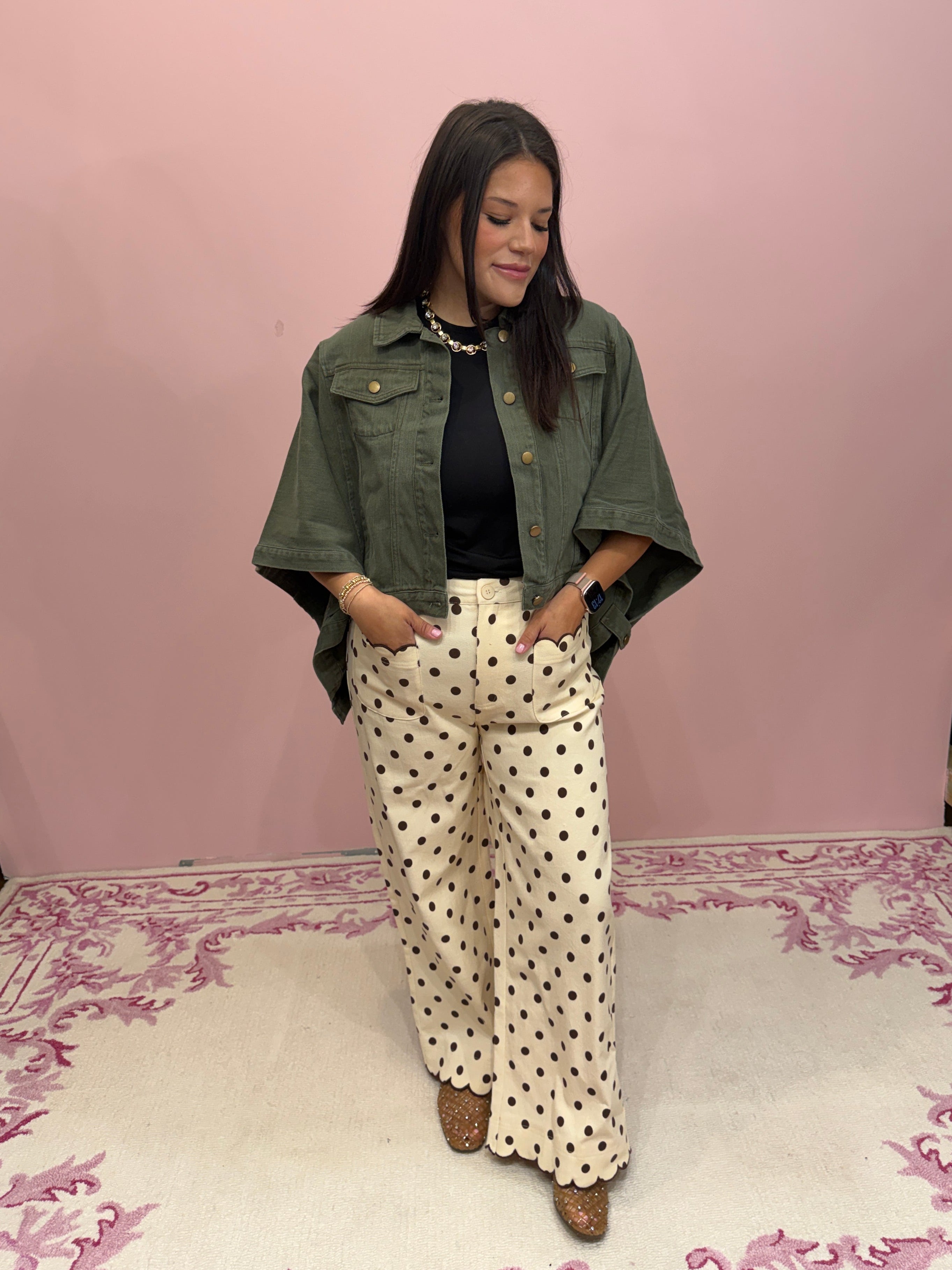 Oliva Ray Button Up