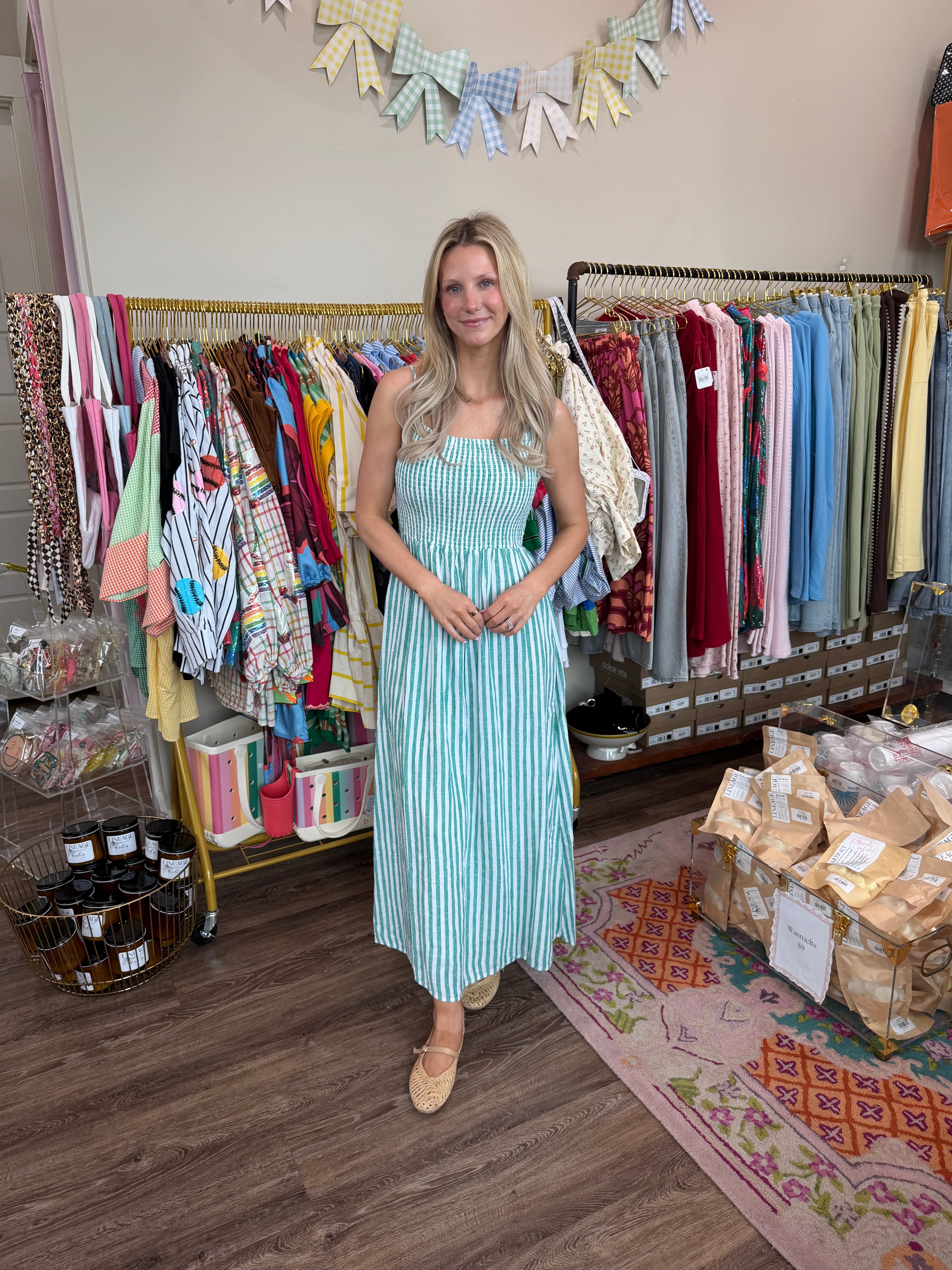 Bayside Chambray Midi Dress