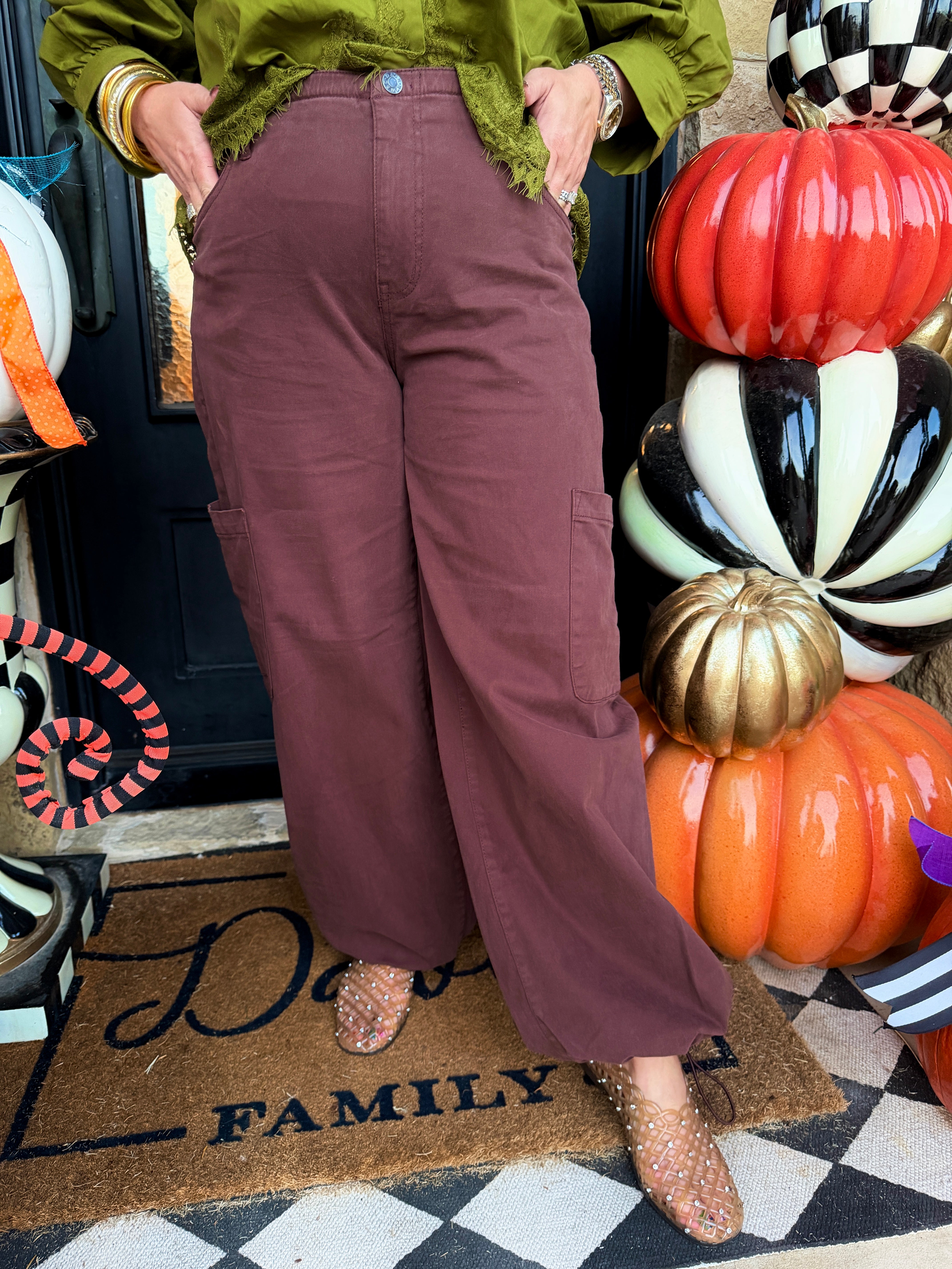 Mirage Mid Rise Cargo Harem Pant