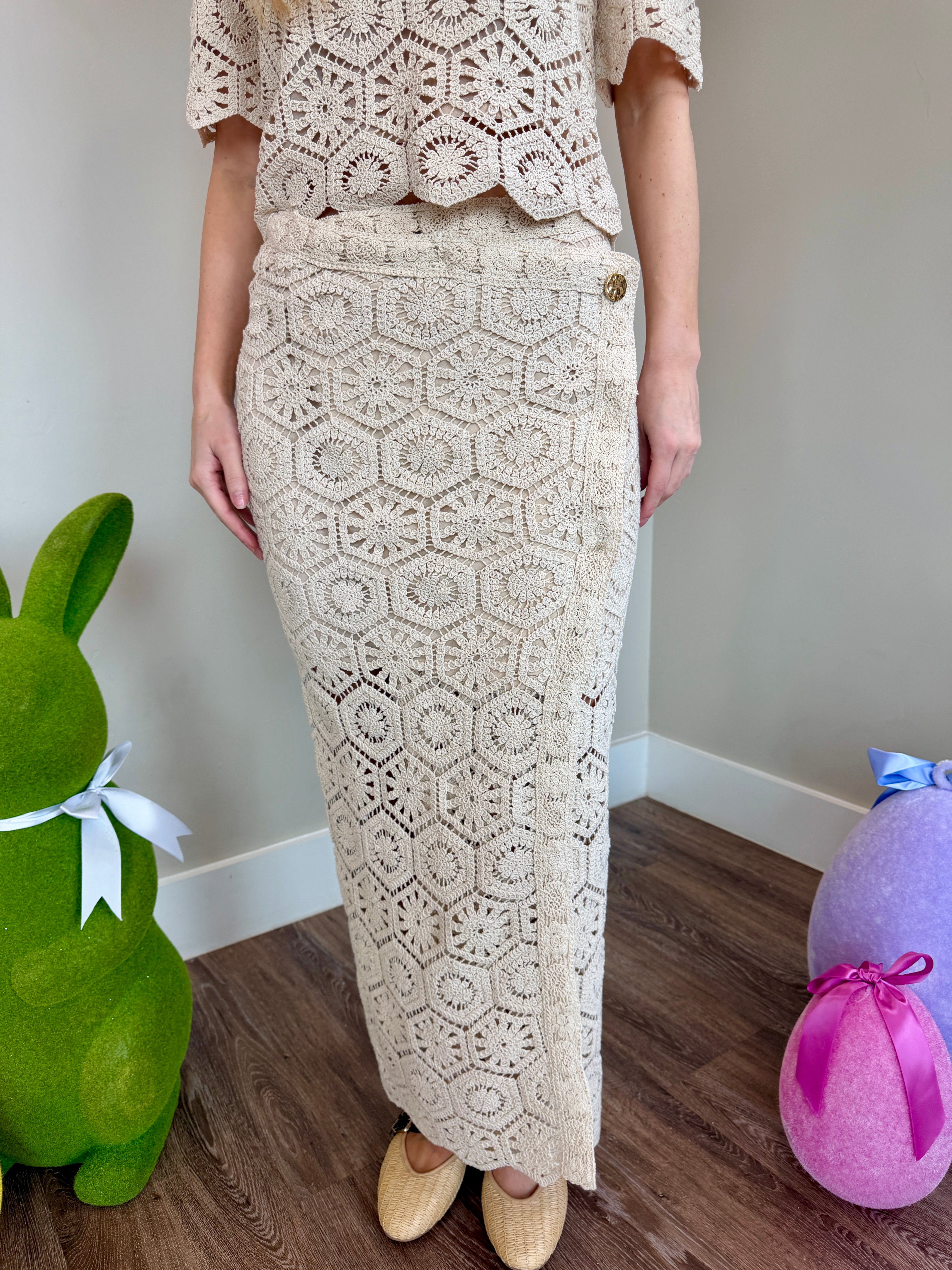 Raquel Lace Skirt