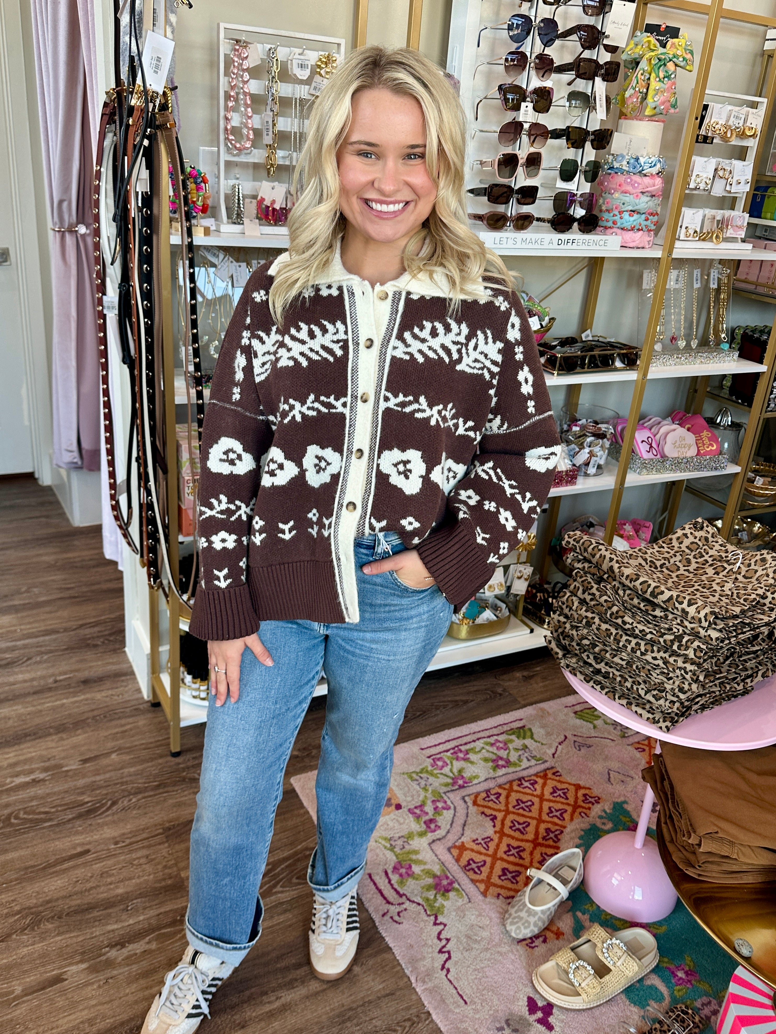 Shelby Chocolate Cardigan - Free People