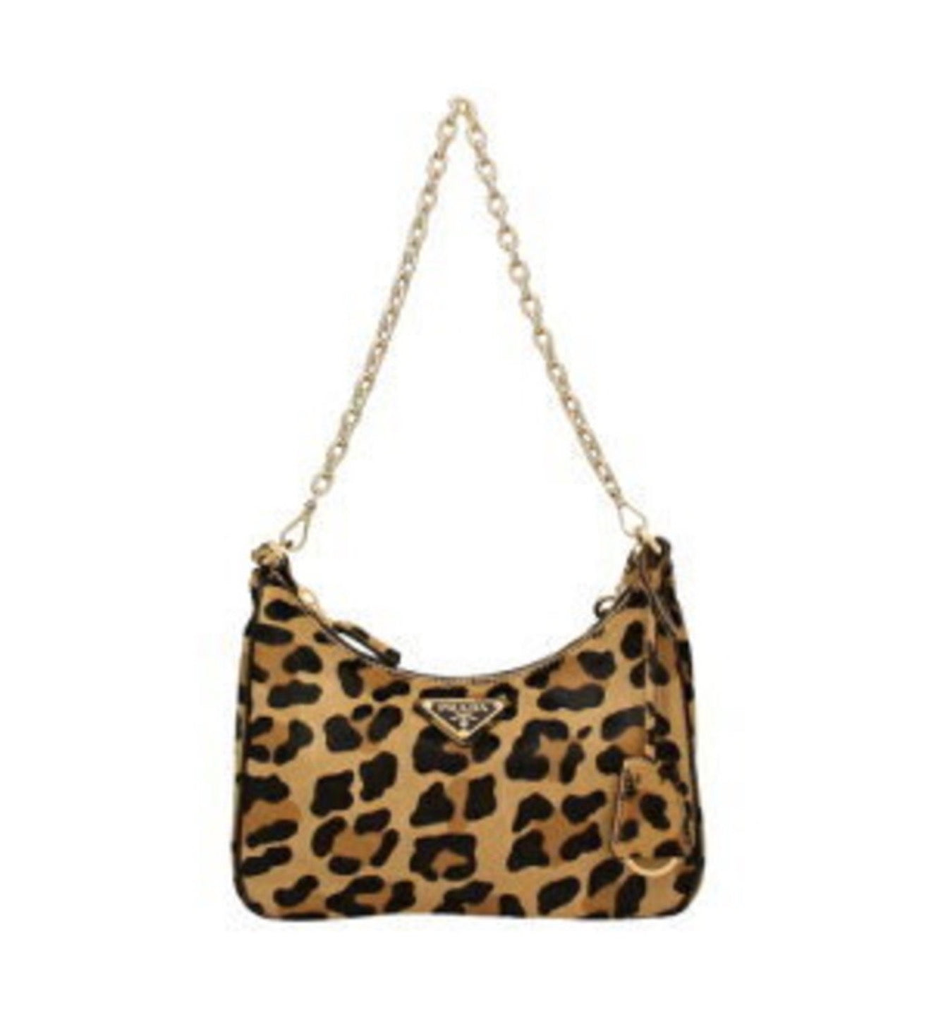 Prada Mini Leopard Shoulder Bag