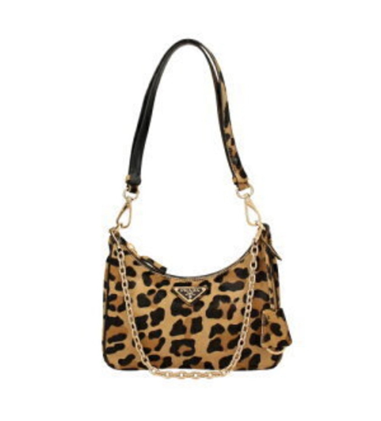 Prada Mini Leopard Shoulder Bag
