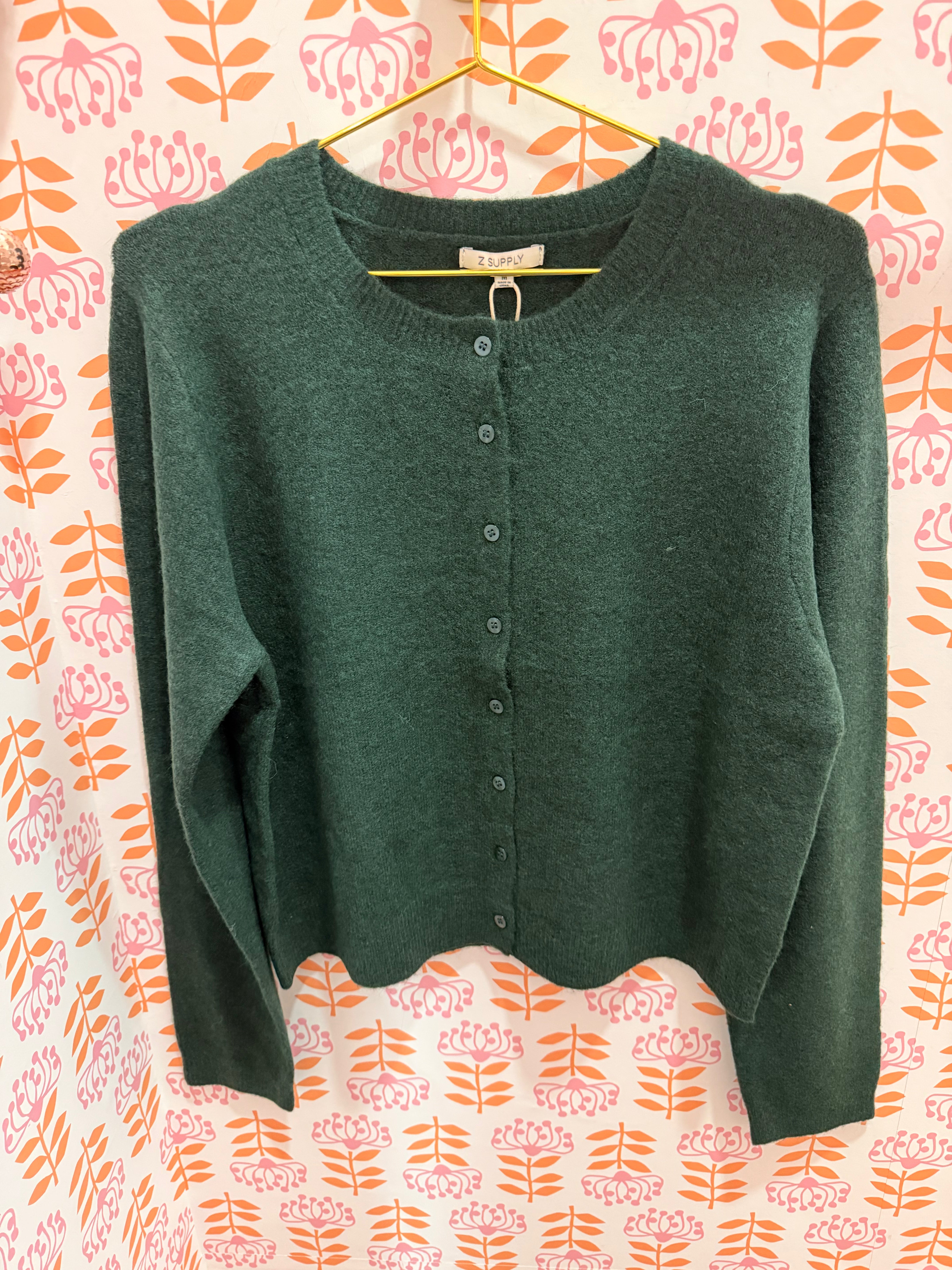 Medina Cardigan Garland Green