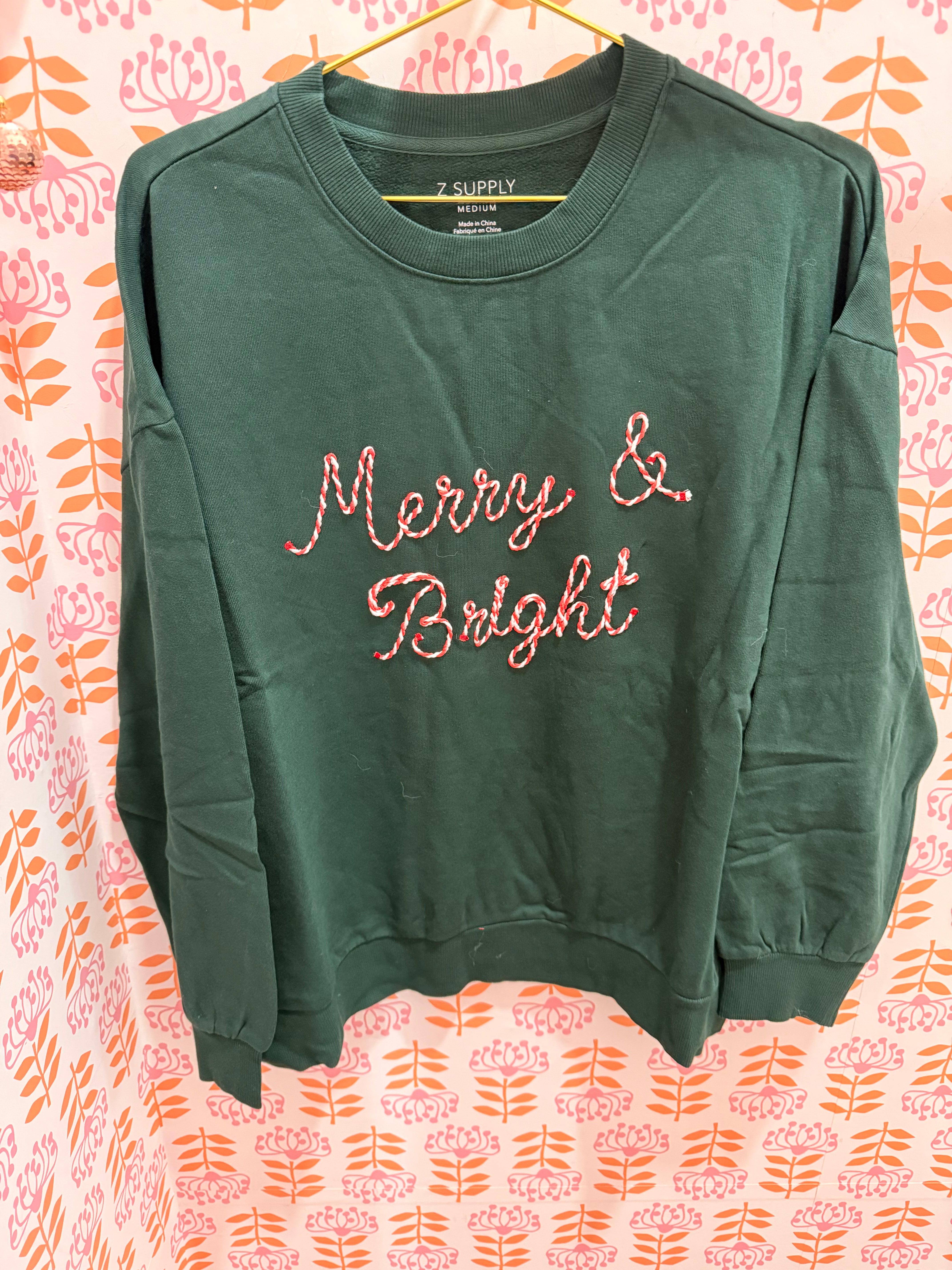 Bright Sunday Sweatshirt Garland Green
