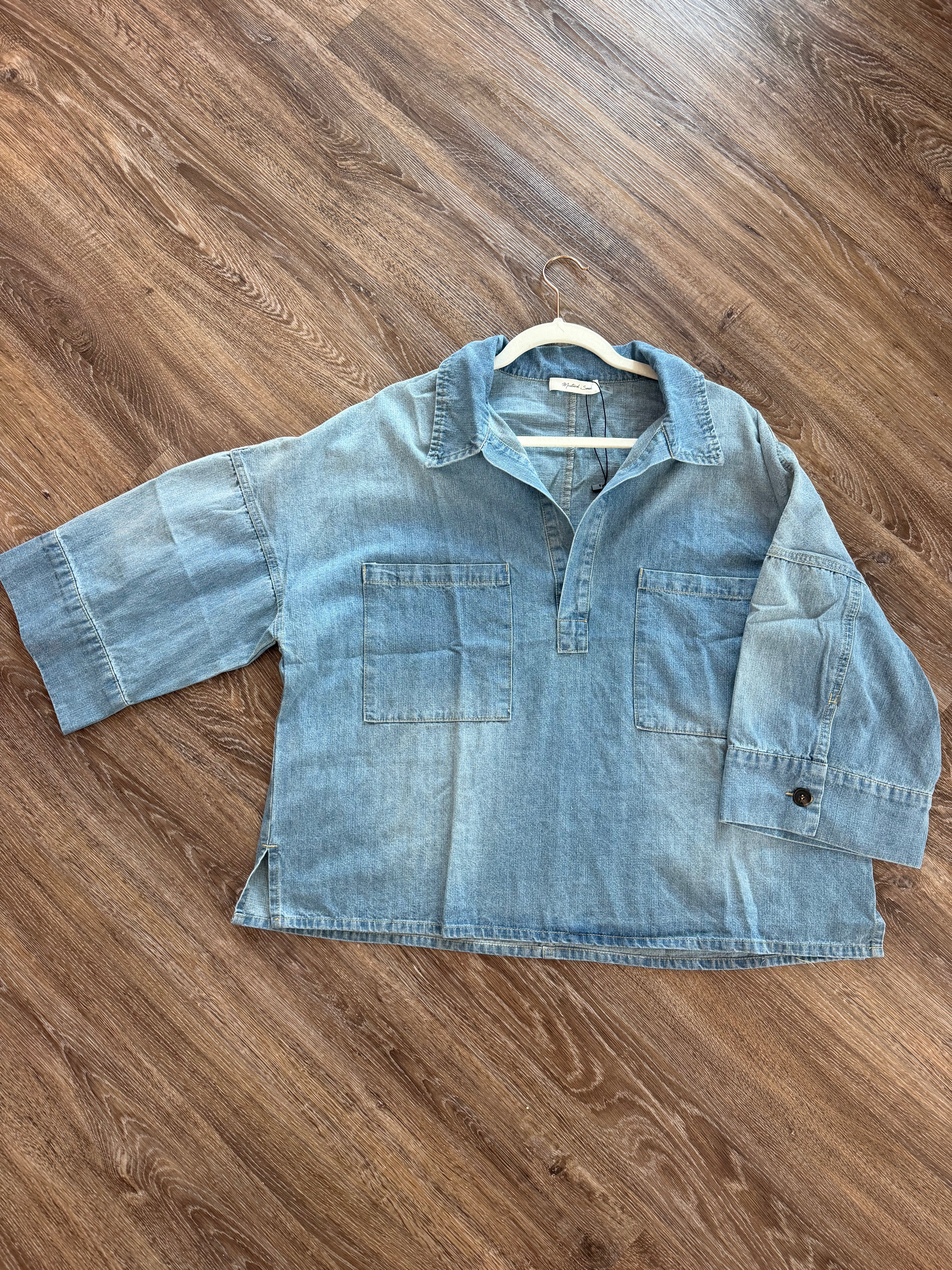 Polly Pocket Denim Top