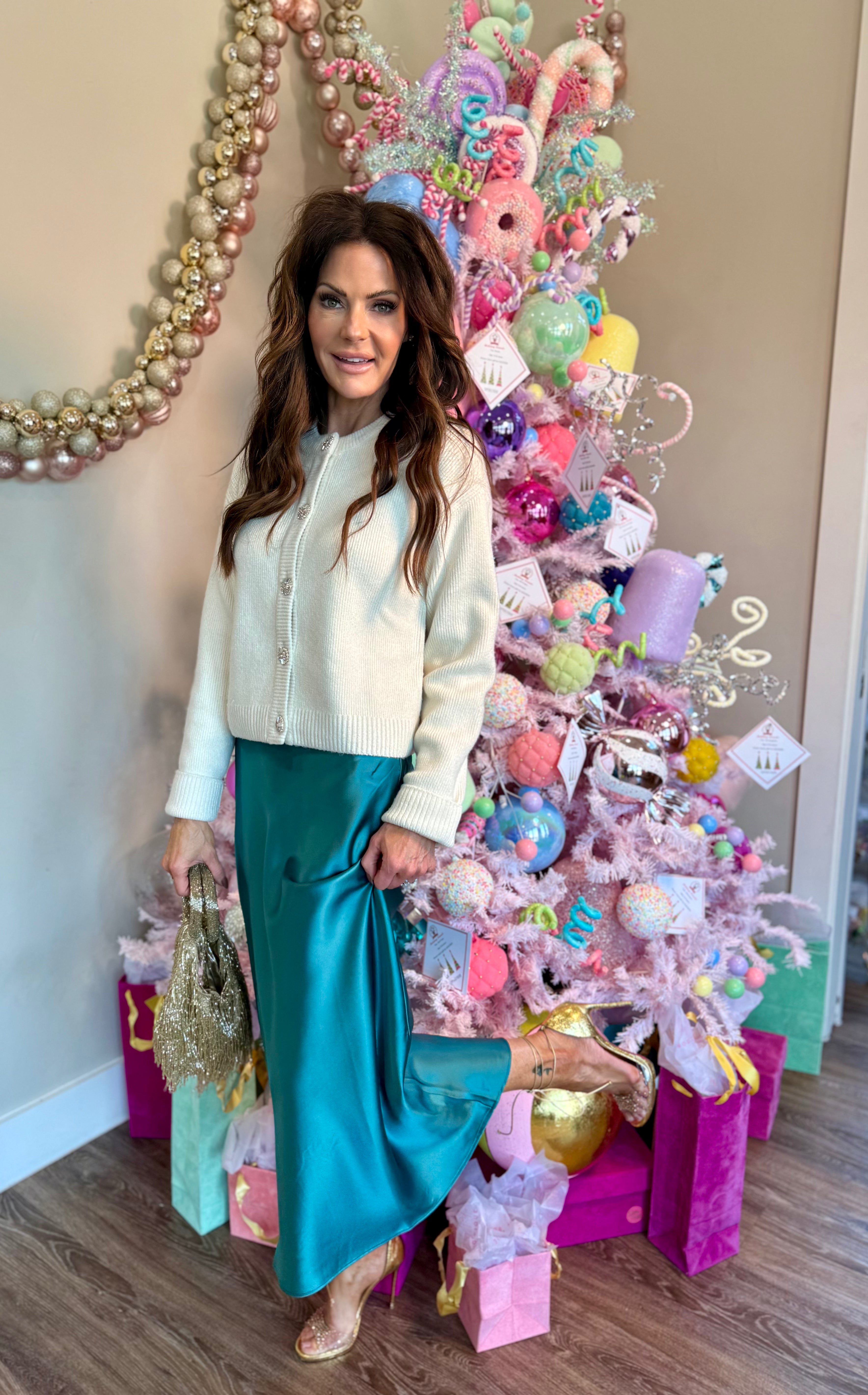 Maggie Cardigan Marzipan Knit