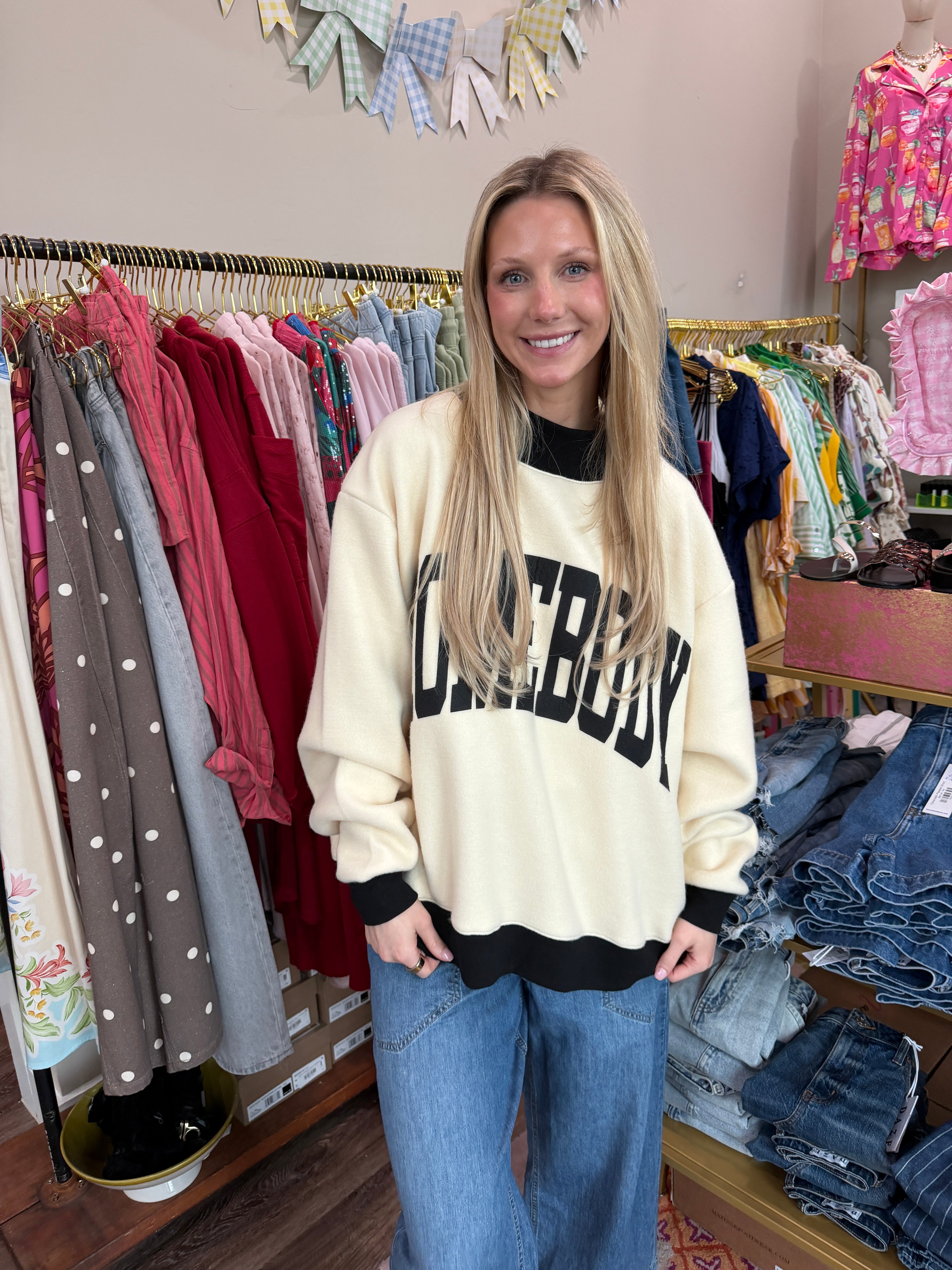 Homebody Double Sided Crewneck