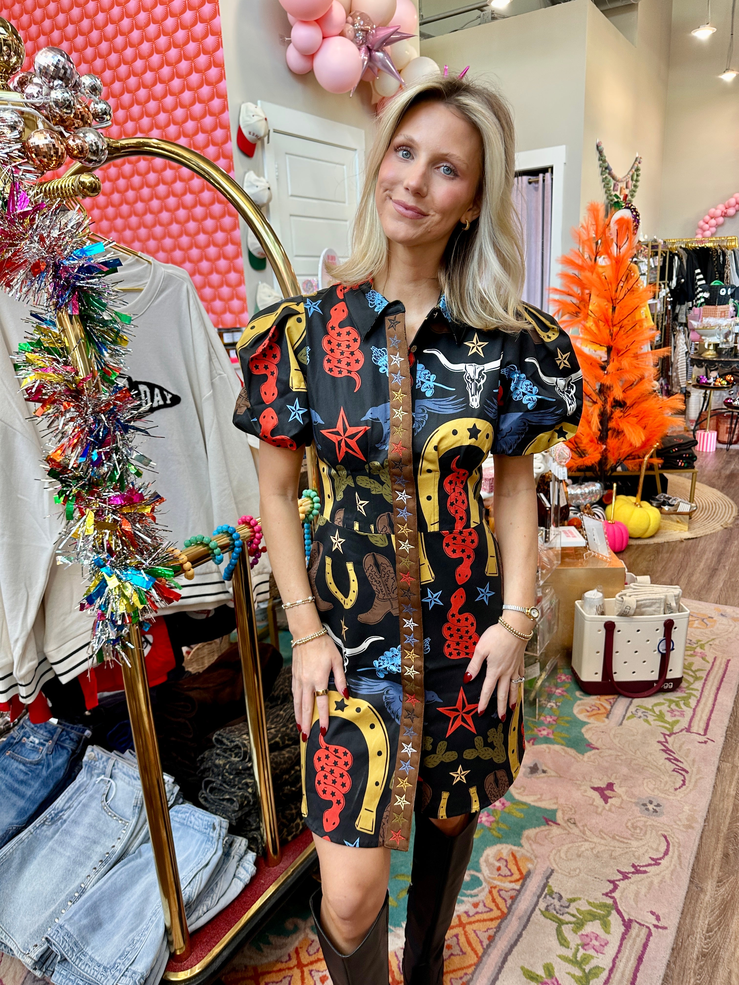 Britt Dress Lone Star- Emily McCarthy