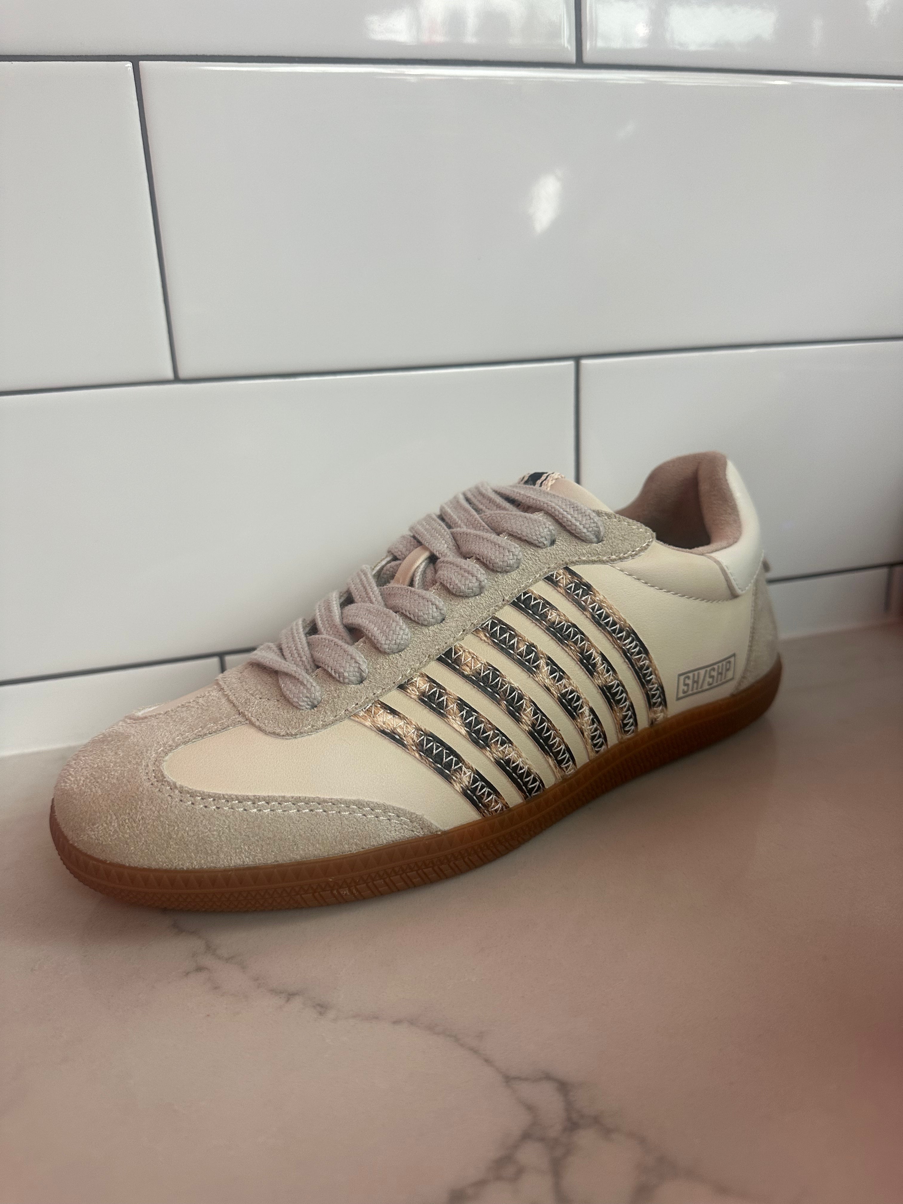 Stevie Beige Leopard